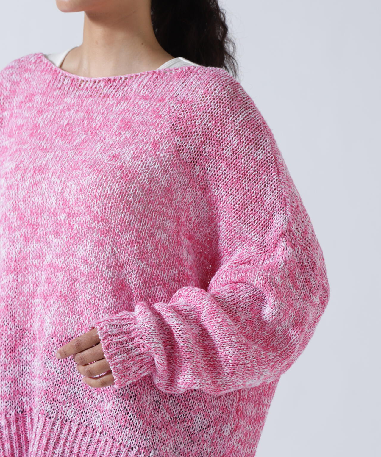 MITSUKI/ミツキ/サマーニットゆるトップス