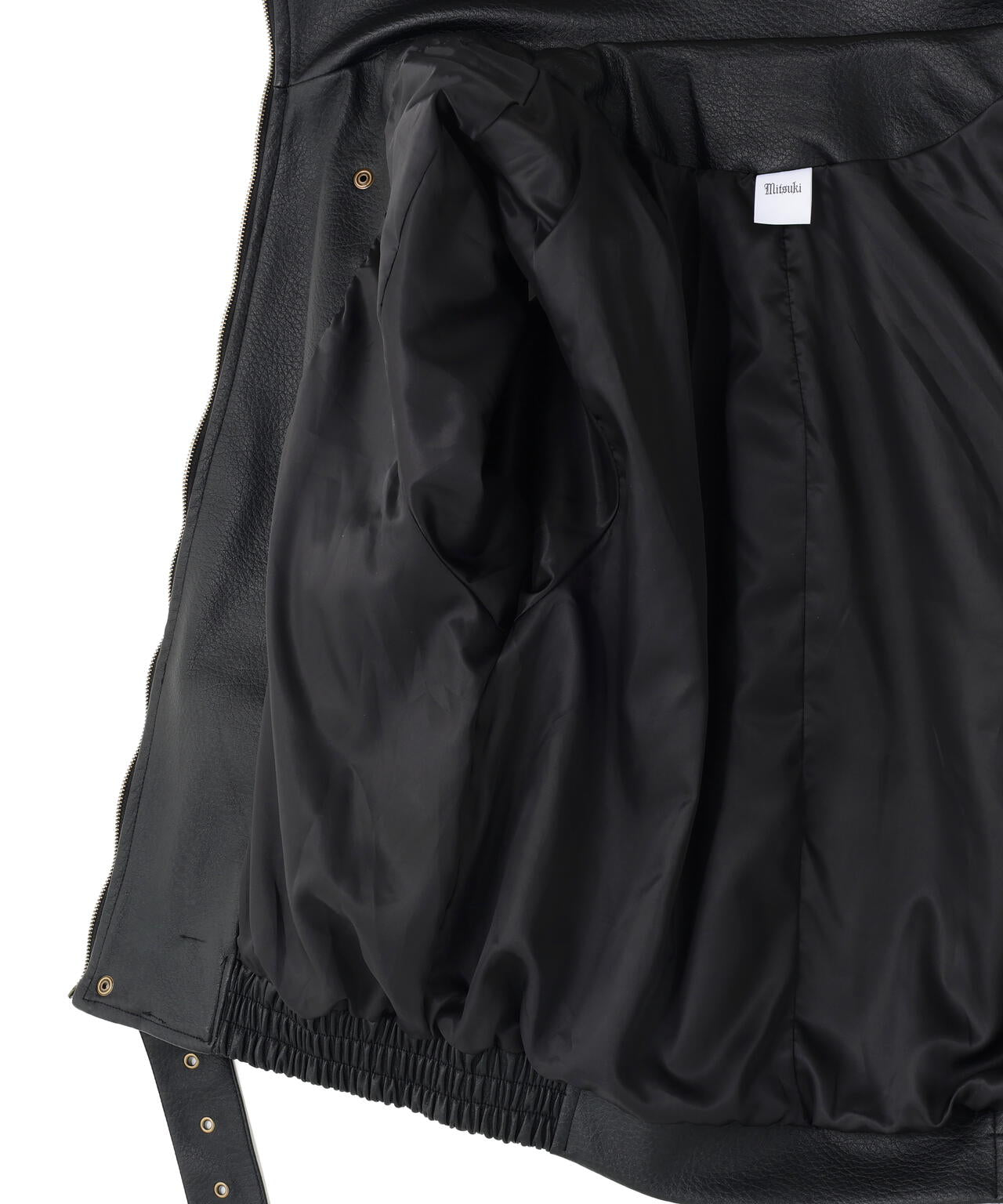MITSUKI/ミツキ/フェイクレザーオーバージャケット