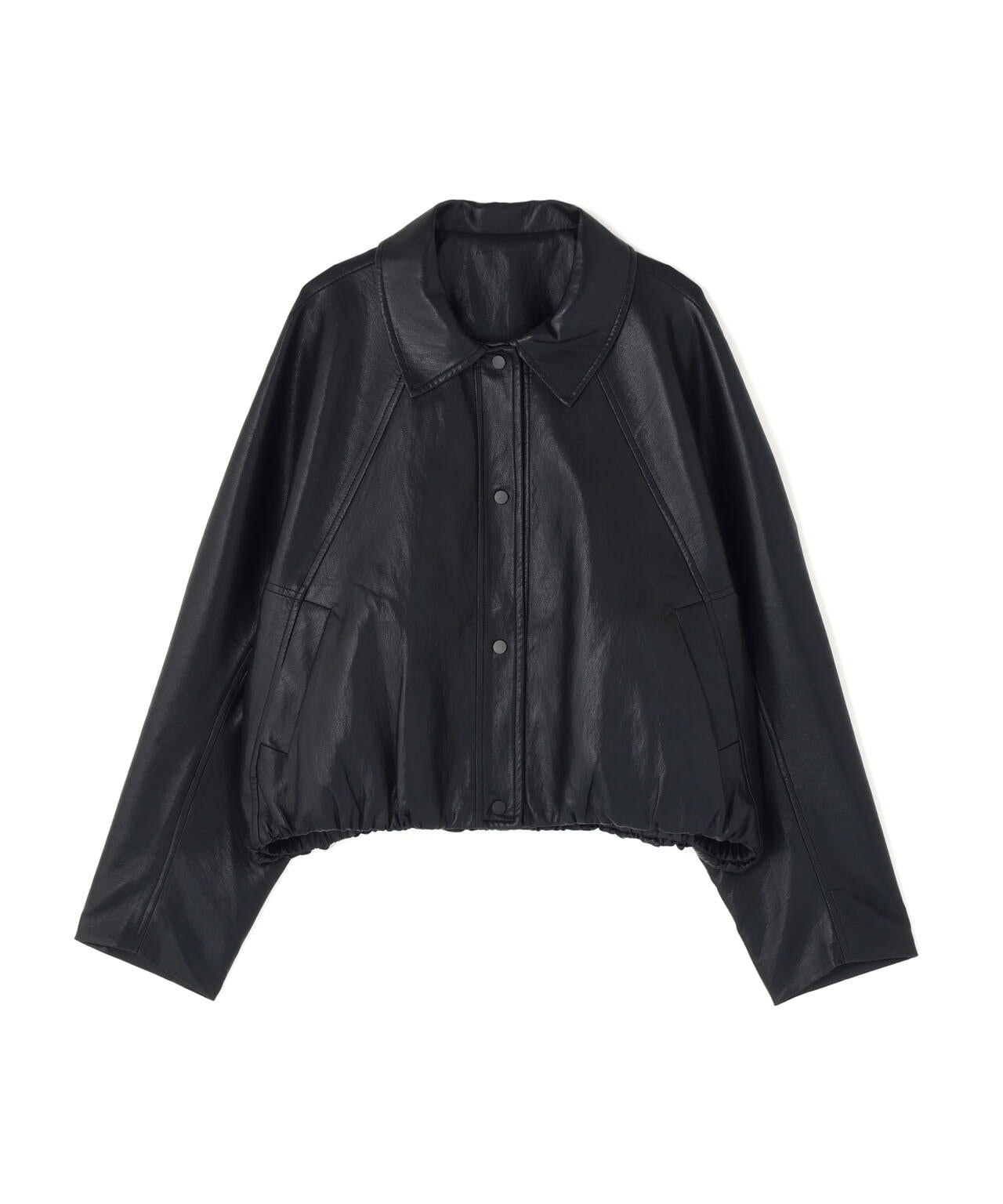 MITSUKI/ミツキ/シングルショートフェイクレザージャケット
