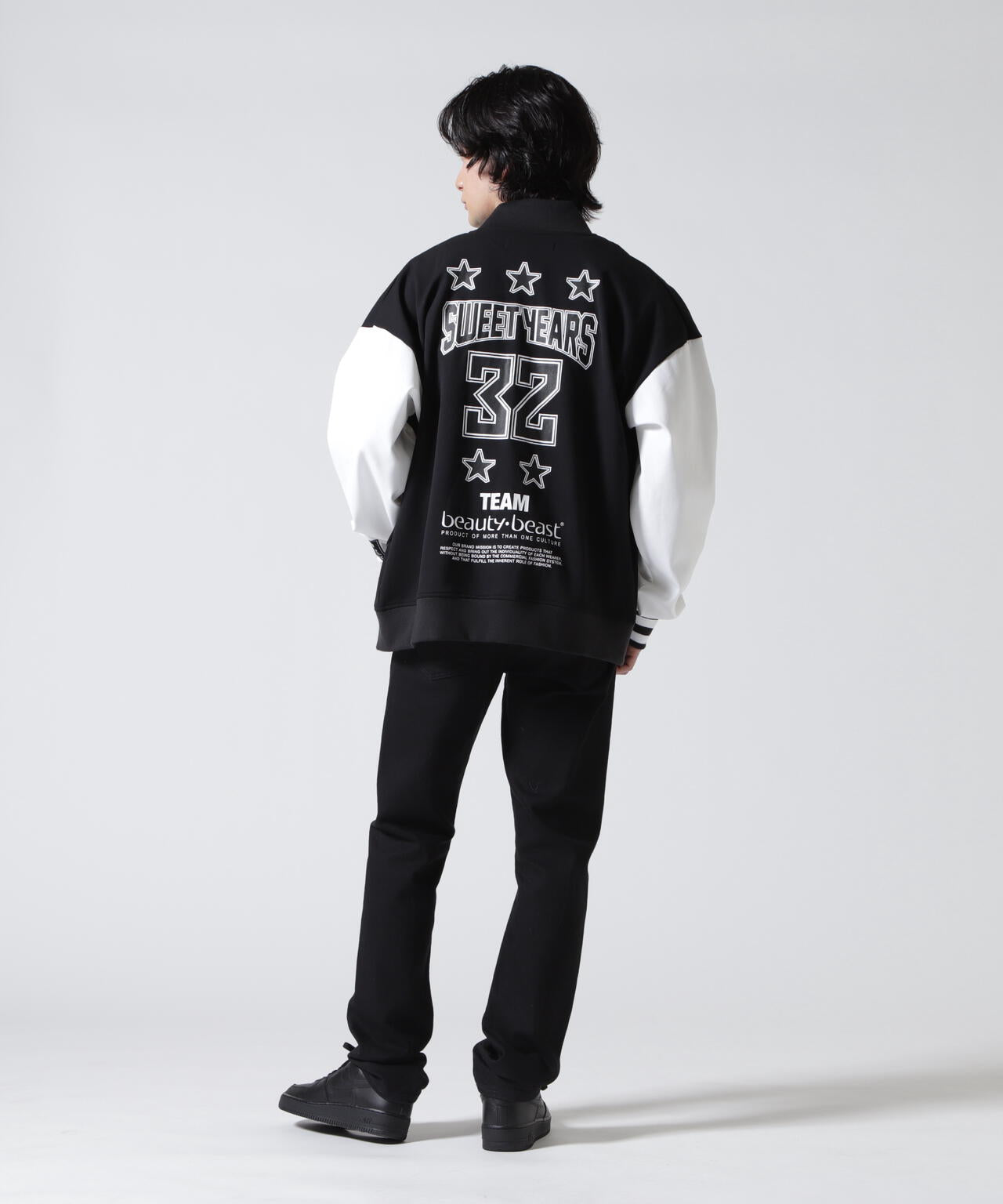 SY32 by SWEET YEARS×beauty:beast/COLLABORATION MA-1 JACKET