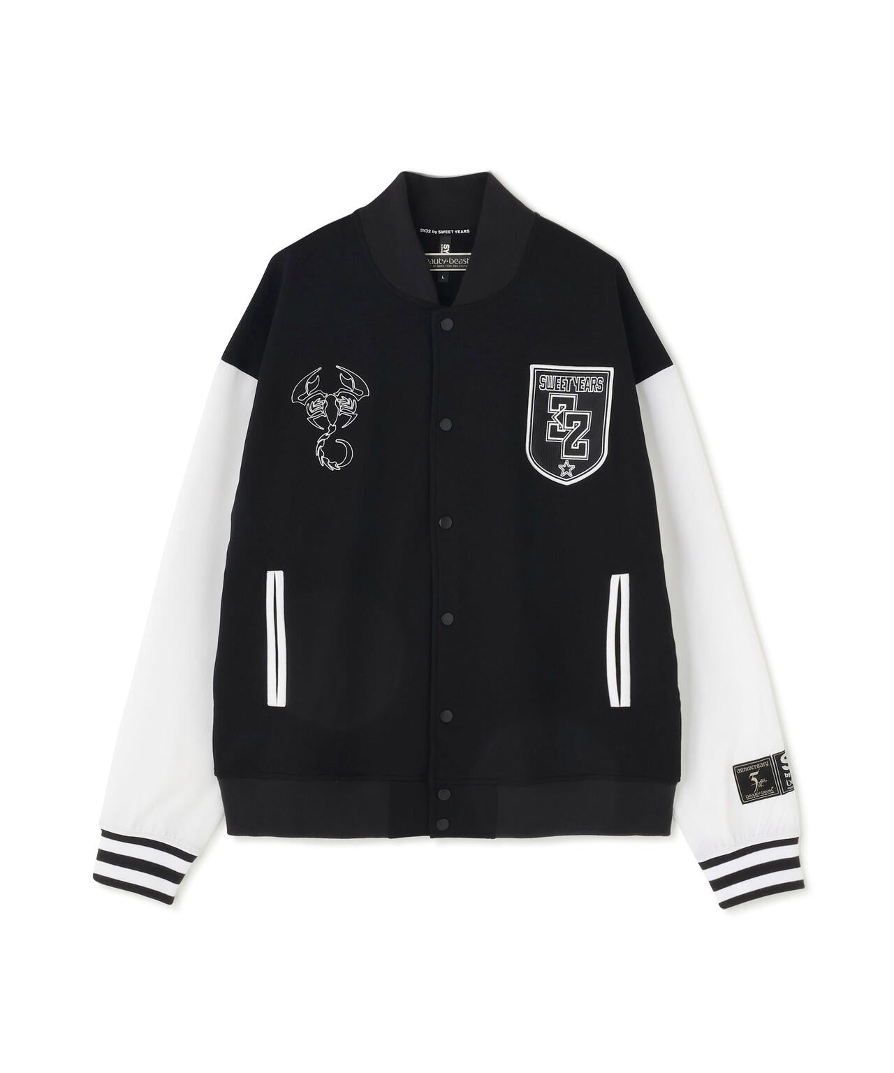 SY32 by SWEET YEARS×beauty:beast/COLLABORATION MA-1 JACKET