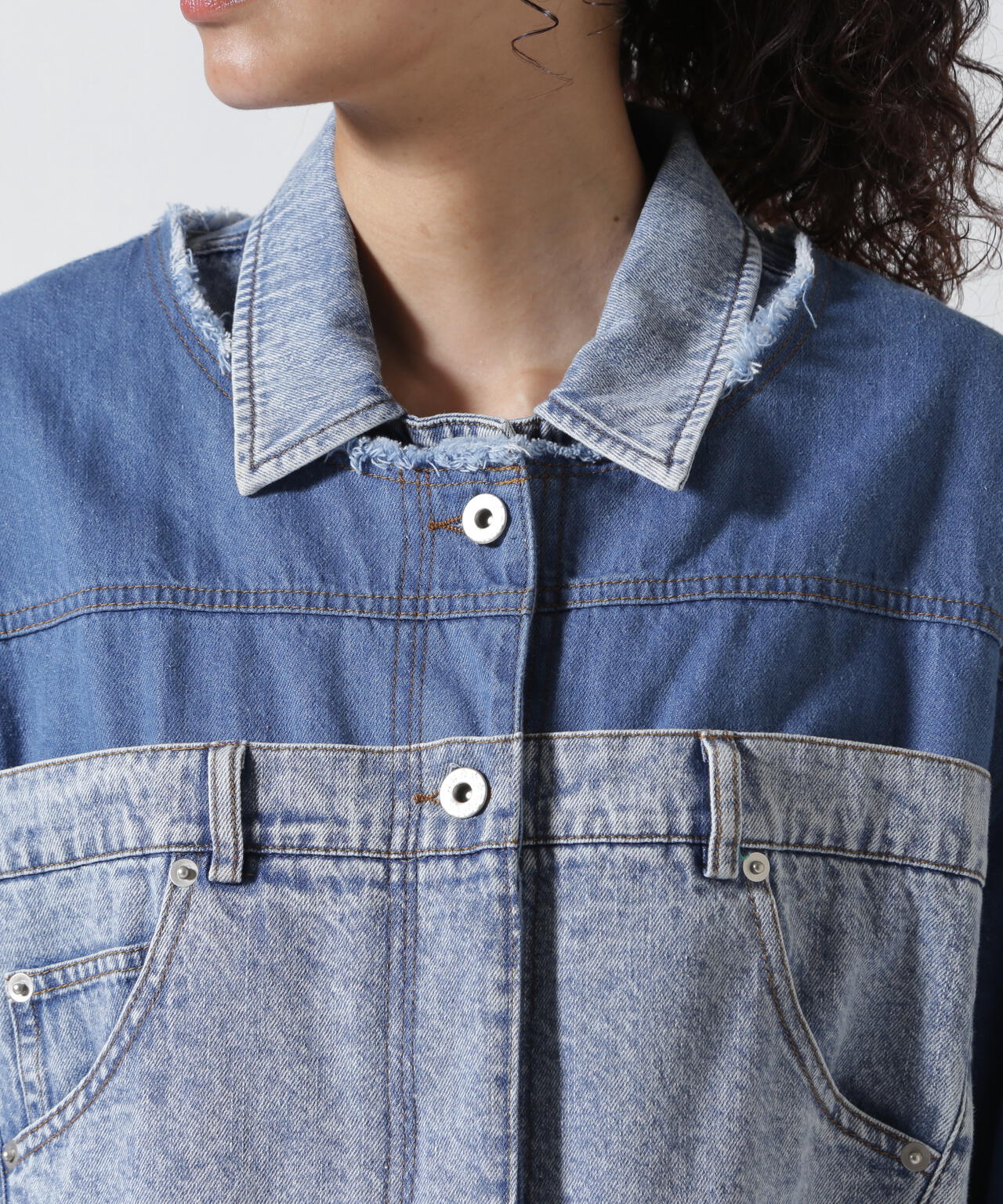 AULA AILA/アウラアイラ/4WAY DENIM JACKET | ROYAL FLASH（ロイヤル