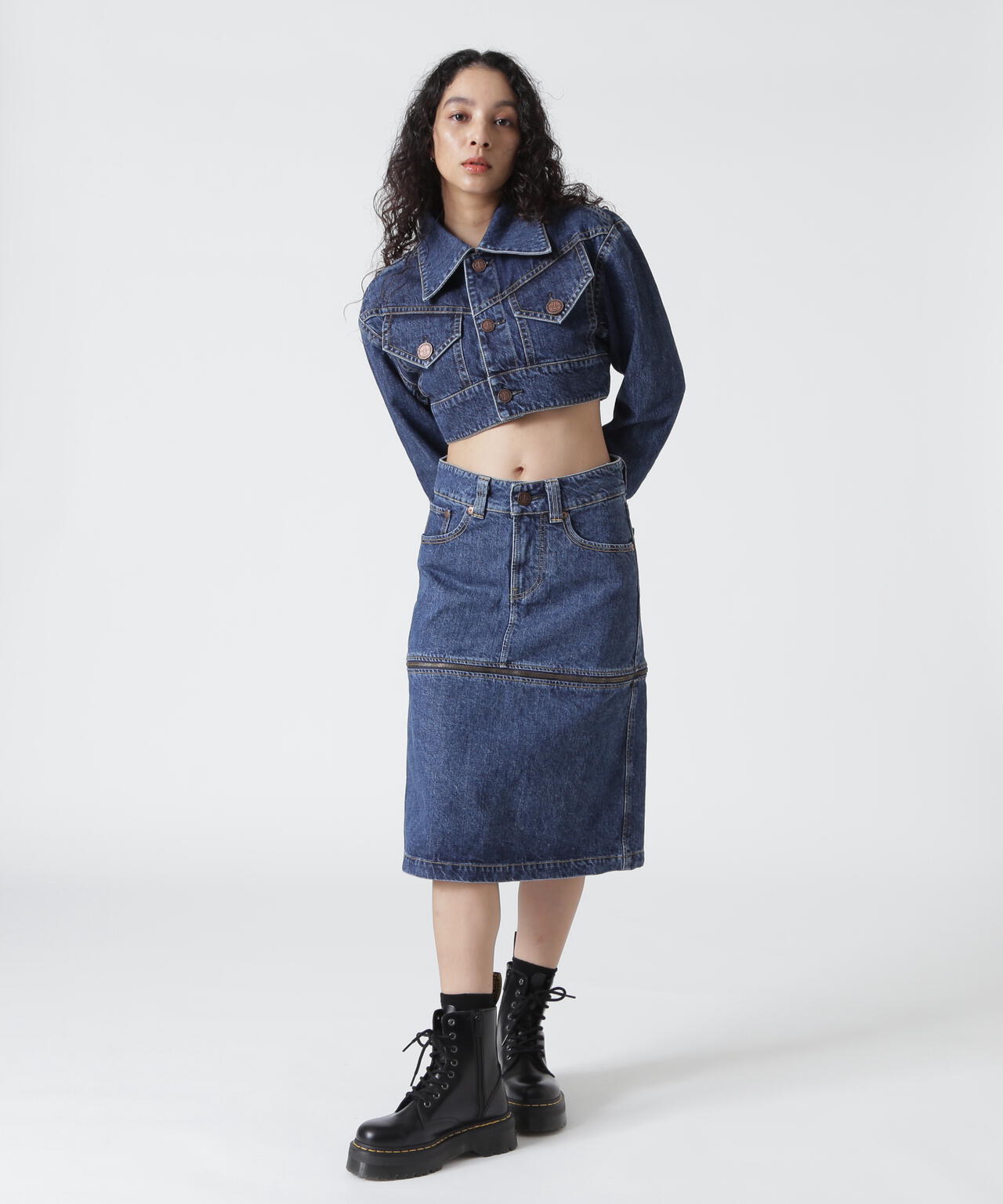 VAQUERA×MOUSSY/ヴァケラ×マウジー/VQ DENIM JACKET