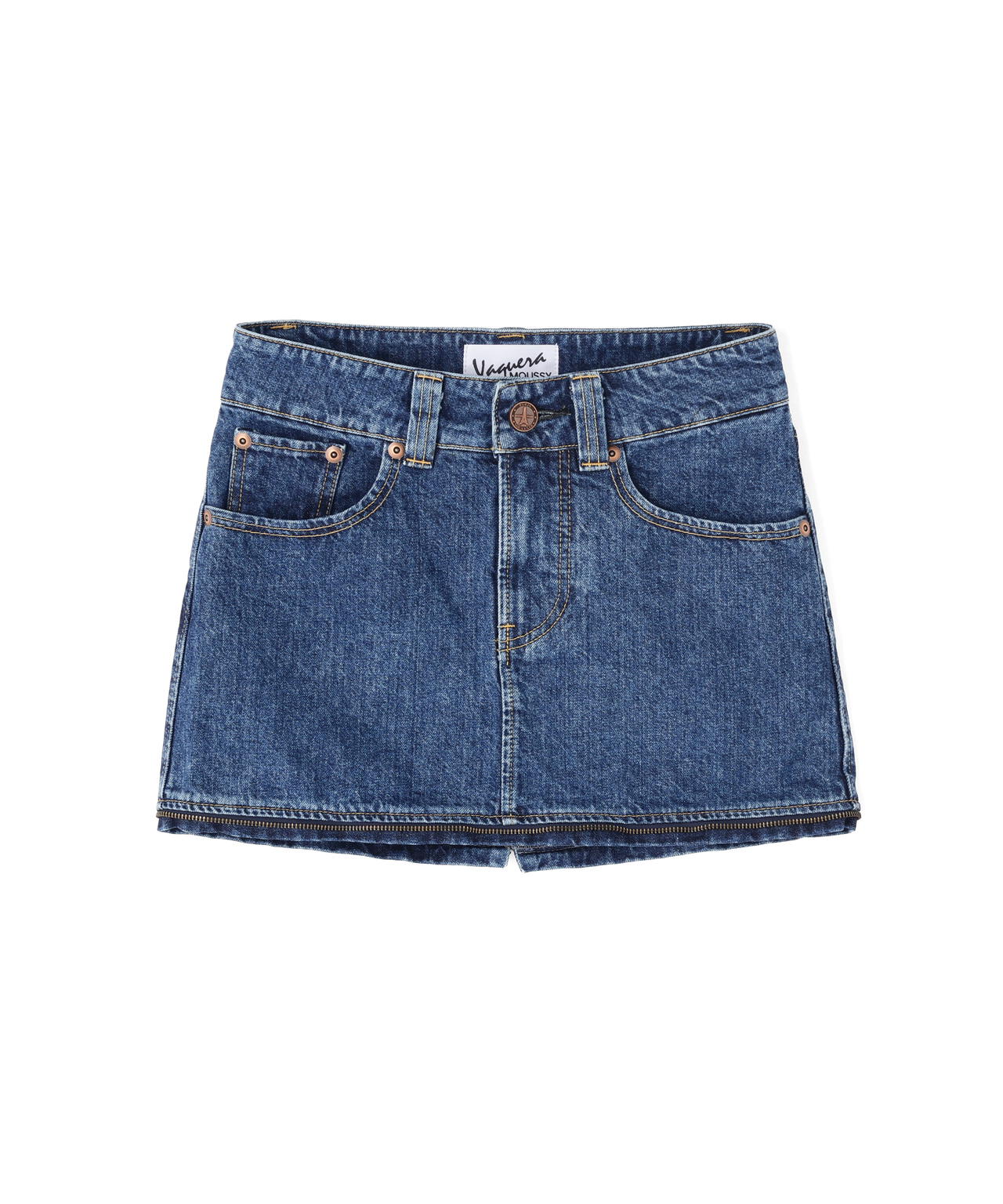 VAQUERA×MOUSSY/ヴァケラ×マウジー/VQ DENIM SKIRT