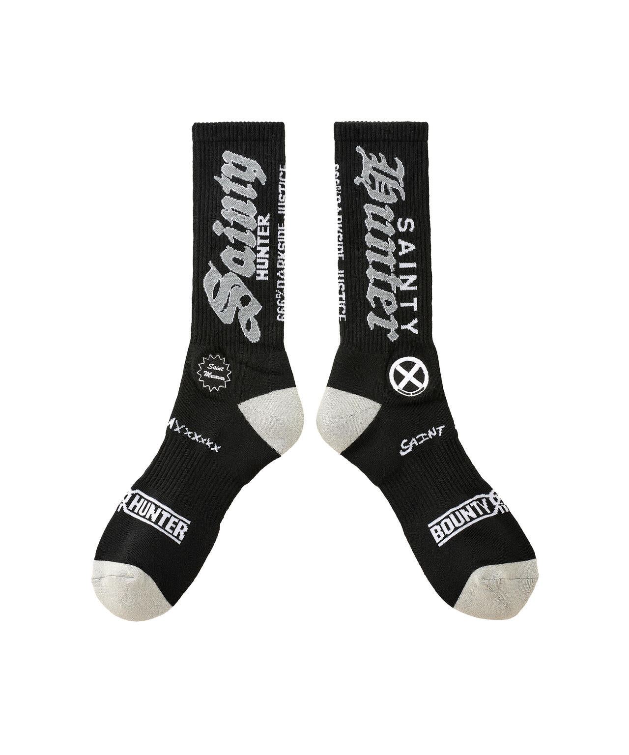 SAINT MICHAEL/セントマイケル/BH_SOCKS/SAINTY HUNTER/BLACK | ROYAL