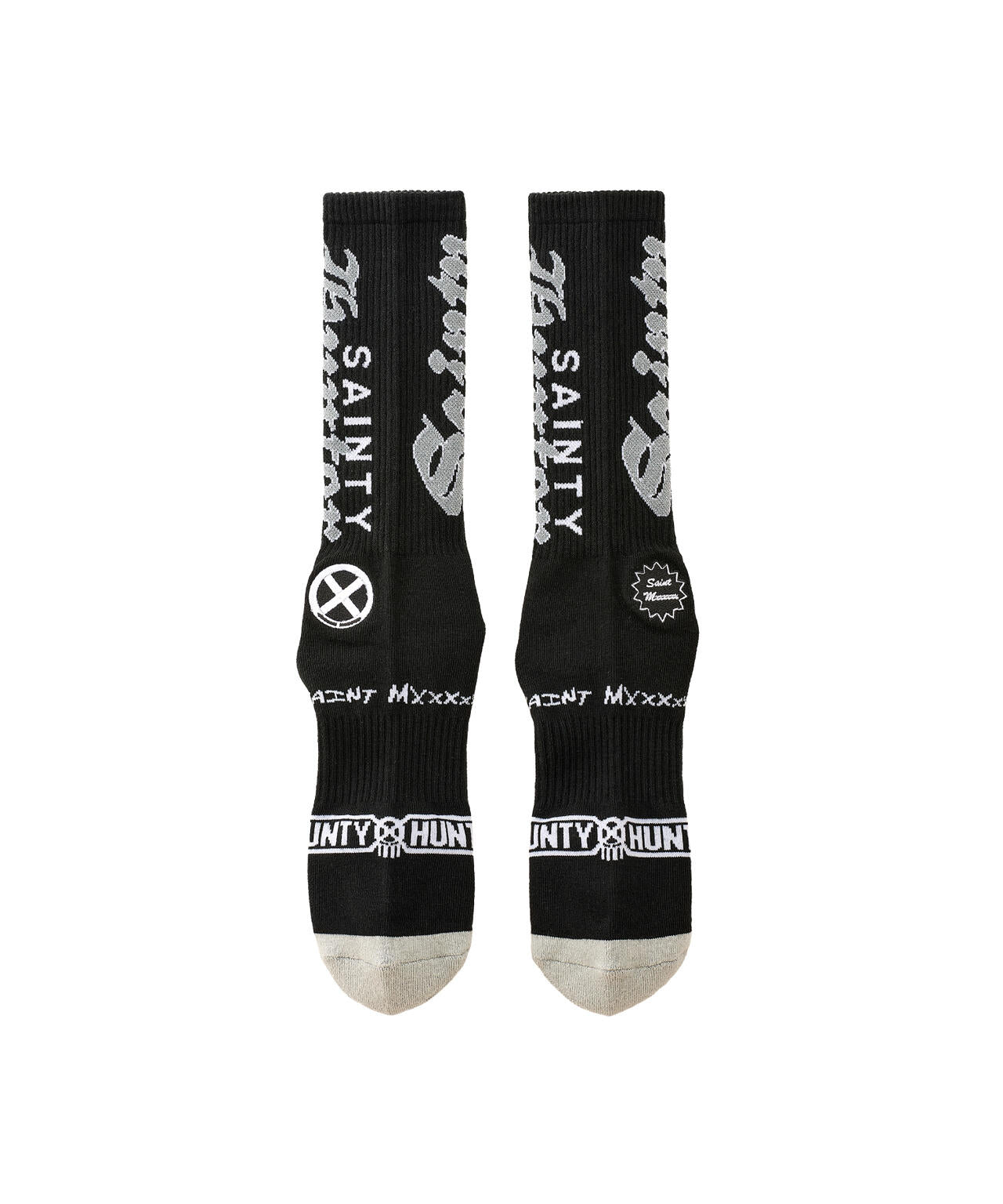 SAINT MICHAEL/セントマイケル/BH_SOCKS/SAINTY HUNTER/BLACK | ROYAL