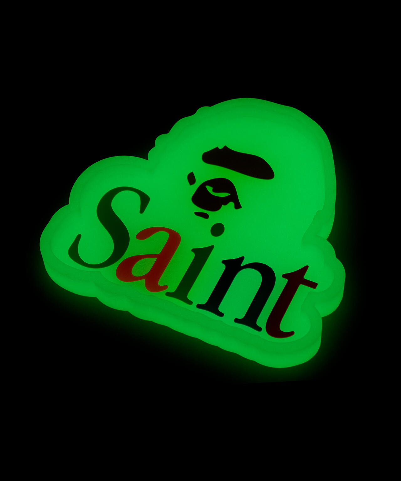 【新品未使用】セントマイケル エイプ ラバートレイ 小物入れ SAINT MICHAEL×A BATHING APE/BAPETRAY/GREEN | ROYAL FLASH（ロイヤル