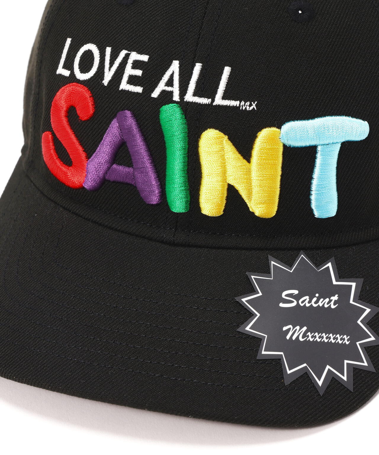 SAINT MICHAEL/セントマイケル/CAP/LOVE ALL/BLACK | ROYAL FLASH