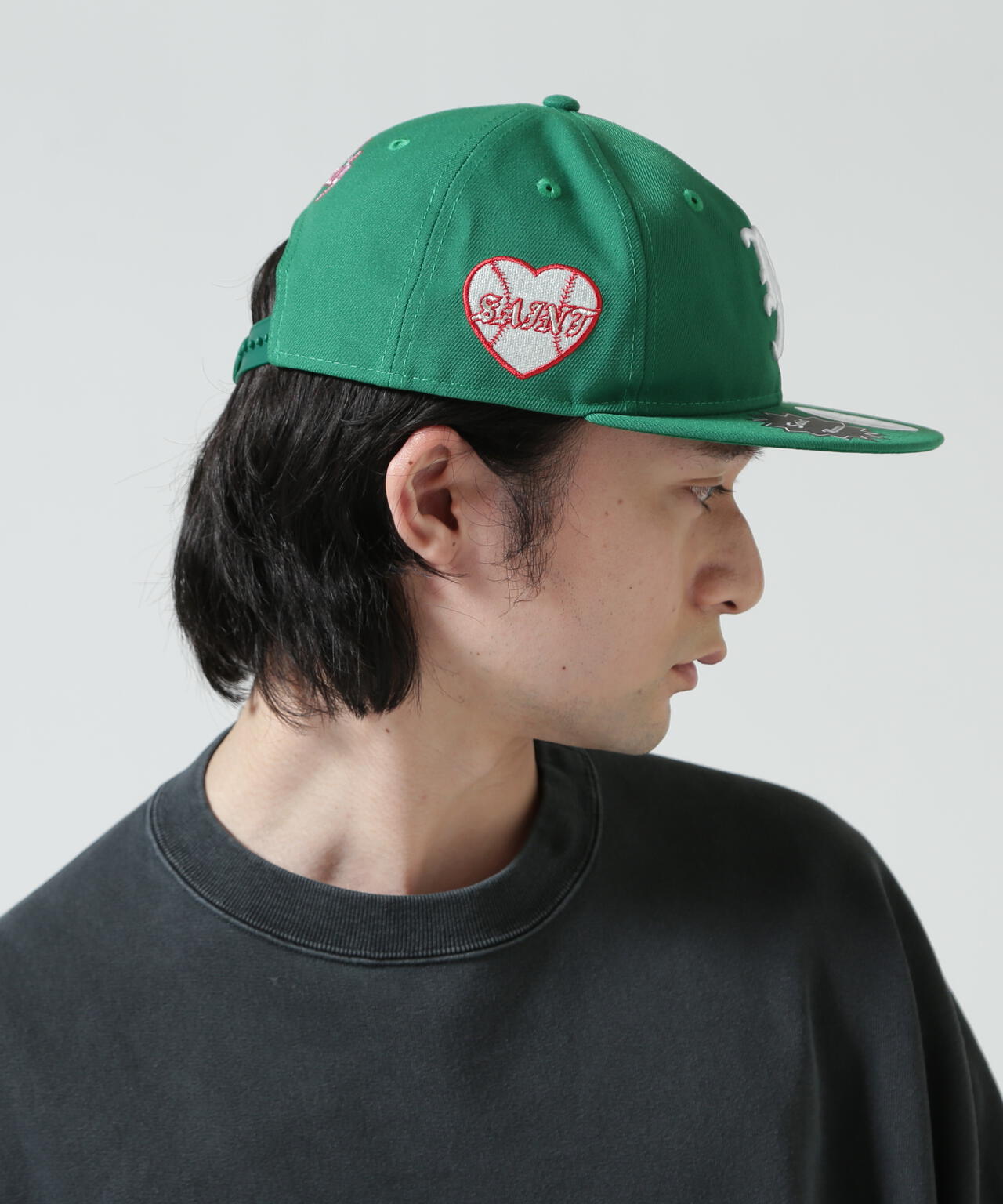 SAINT MICHAEL/セントマイケル/NE_CAP/RC 9FIFTY/GREEN | ROYAL FLASH