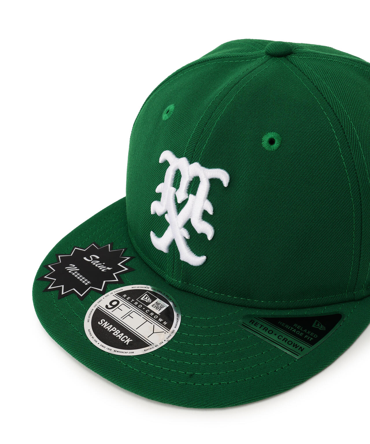 SAINT MICHAEL/セントマイケル/NE_CAP/RC 9FIFTY/GREEN | ROYAL FLASH