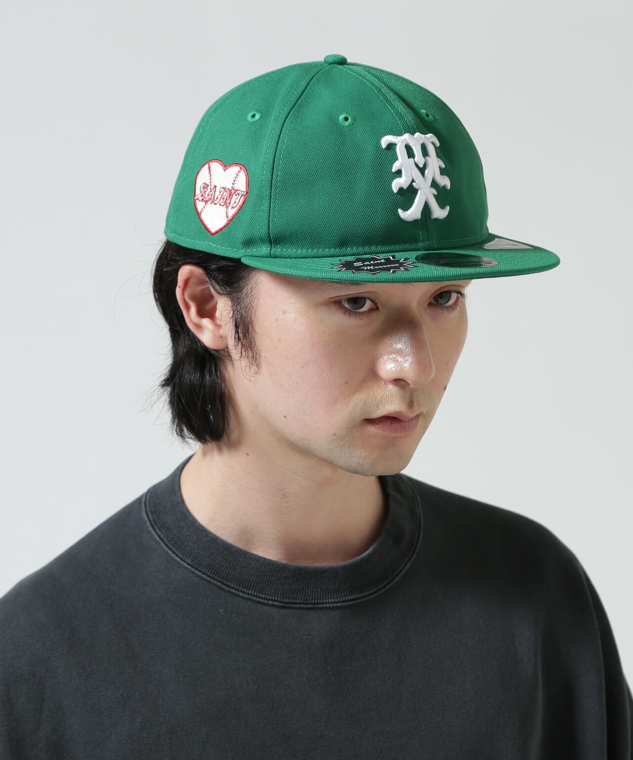 SAINT MICHAEL/セントマイケル/NE_CAP/RC 9FIFTY/GREEN | ROYAL FLASH