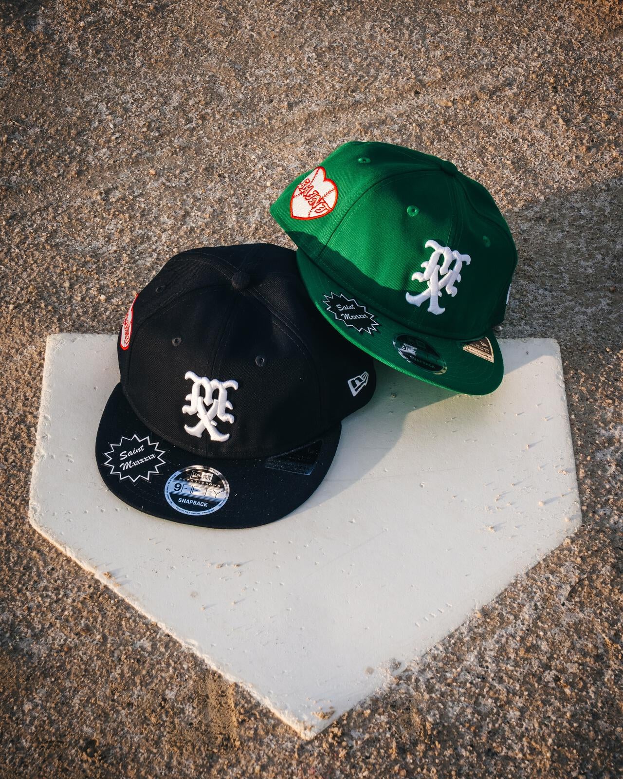 SAINT MICHAEL/セントマイケル/NE_CAP/RC 9FIFTY/GREEN | ROYAL FLASH
