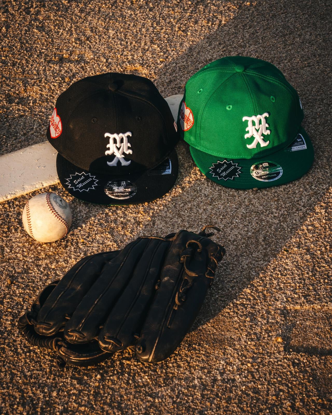 SAINT MICHAEL/セントマイケル/NE_CAP/RC 9FIFTY/GREEN | ROYAL FLASH
