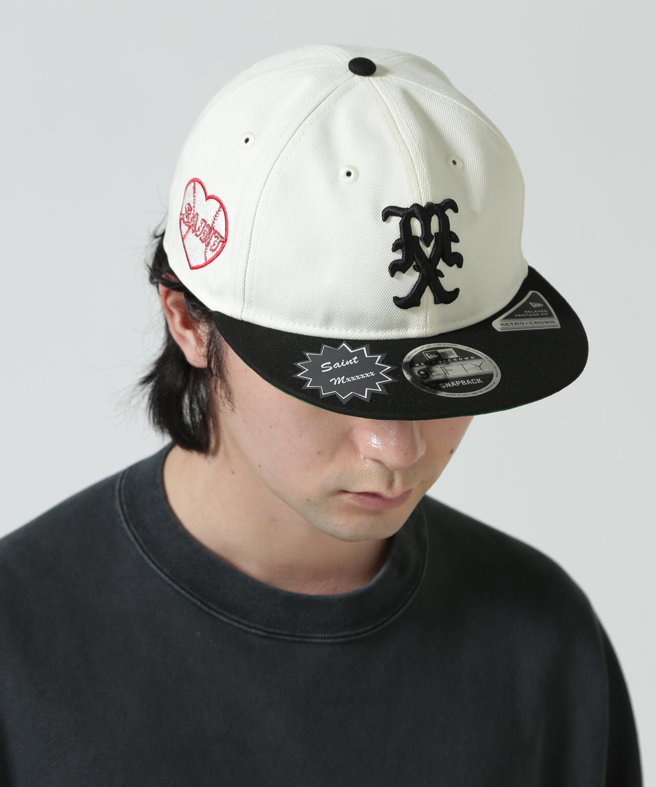 SAINT MICHAEL/セントマイケル/NE_CAP/RC 9FIFTY/WHITE | ROYAL FLASH