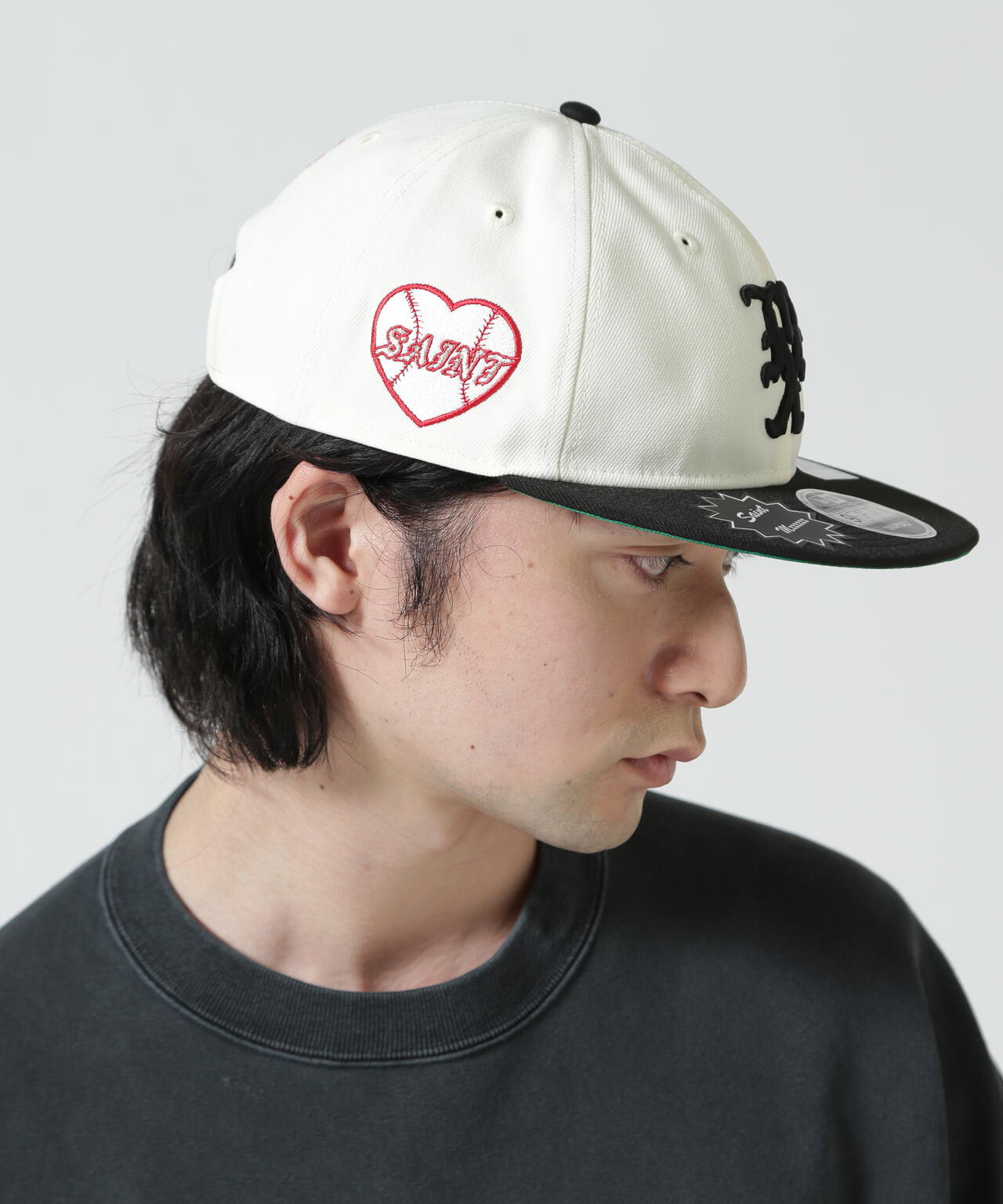 SAINT MICHAEL/セントマイケル/NE_CAP/RC 9FIFTY/WHITE | ROYAL FLASH