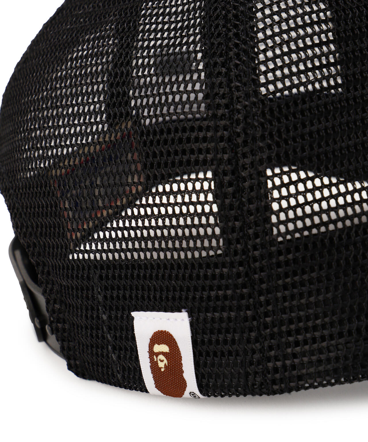 SAINT MICHAEL×A BATHING APE/BAPE_MESH CAP/BLK | ROYAL FLASH