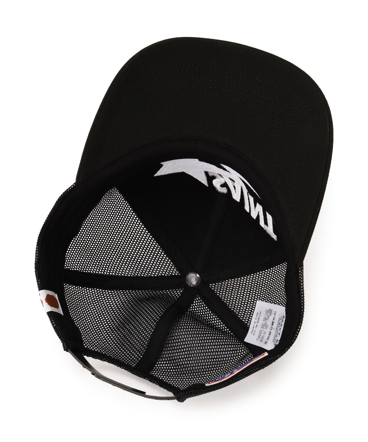 SAINT MICHAEL×A BATHING APE/BAPE_MESH CAP/BLK | ROYAL FLASH
