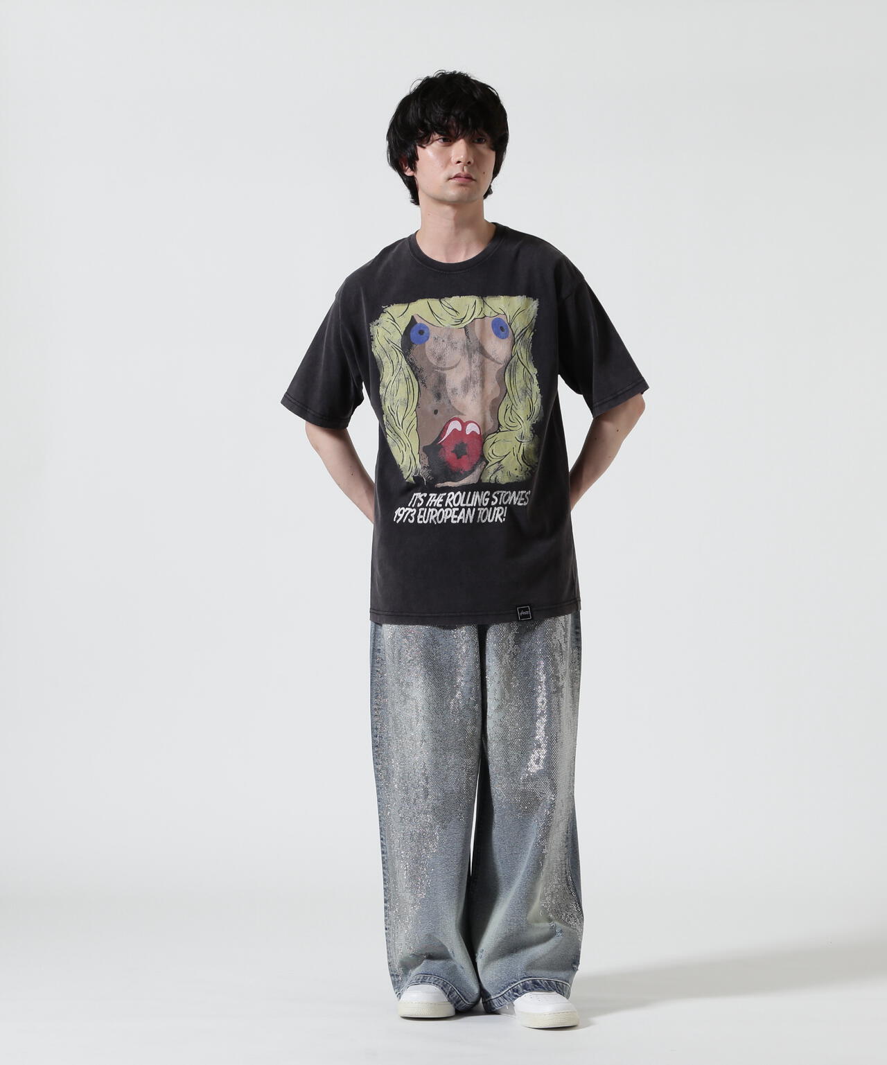 FR(13)NDS/フレンズ/LINE STONE BUGGY DENIM | ROYAL FLASH（ロイヤル