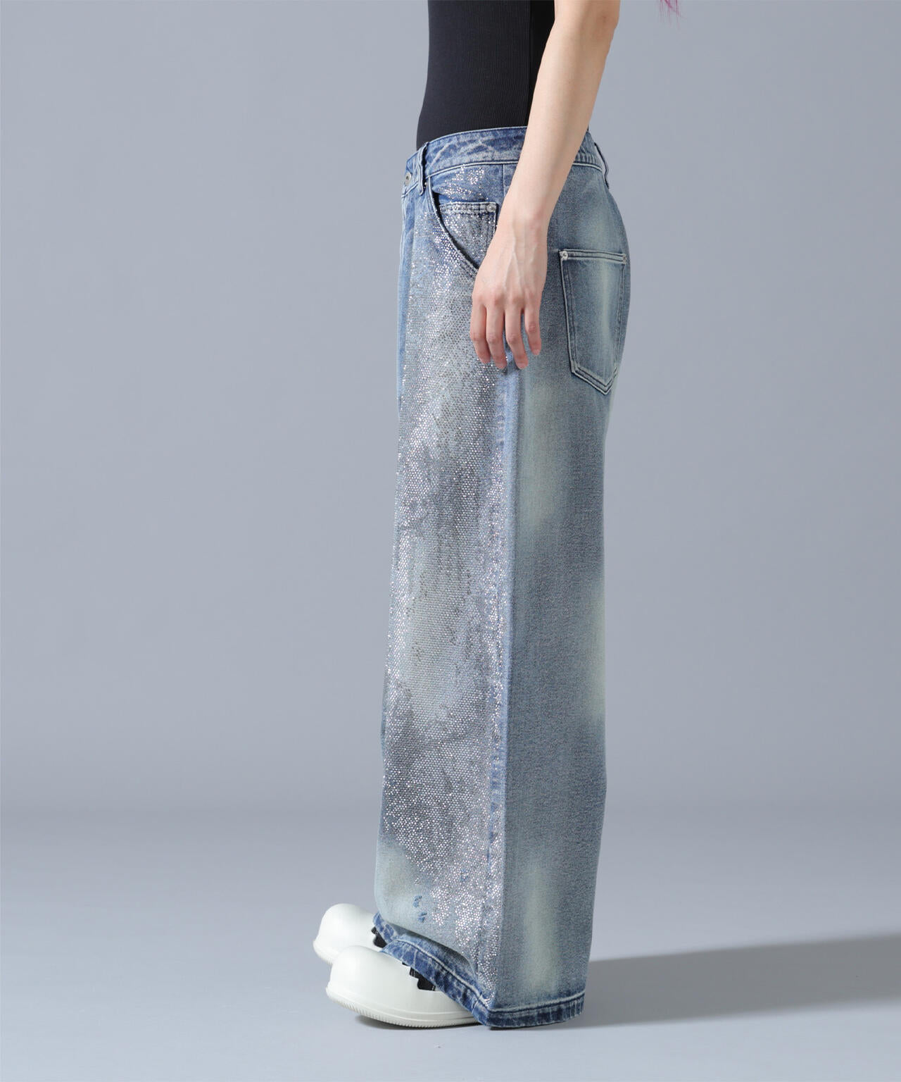 FR(13)NDS/フレンズ/LINE STONE BUGGY DENIM | ROYAL FLASH（ロイヤル