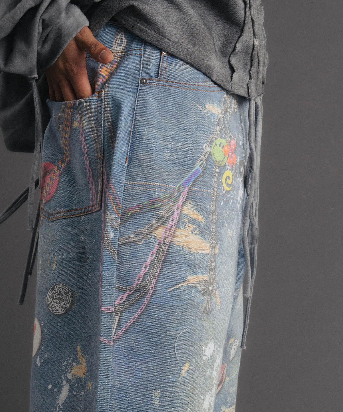FR(13)NDS/フレンズ/Trompel oeil Shorts