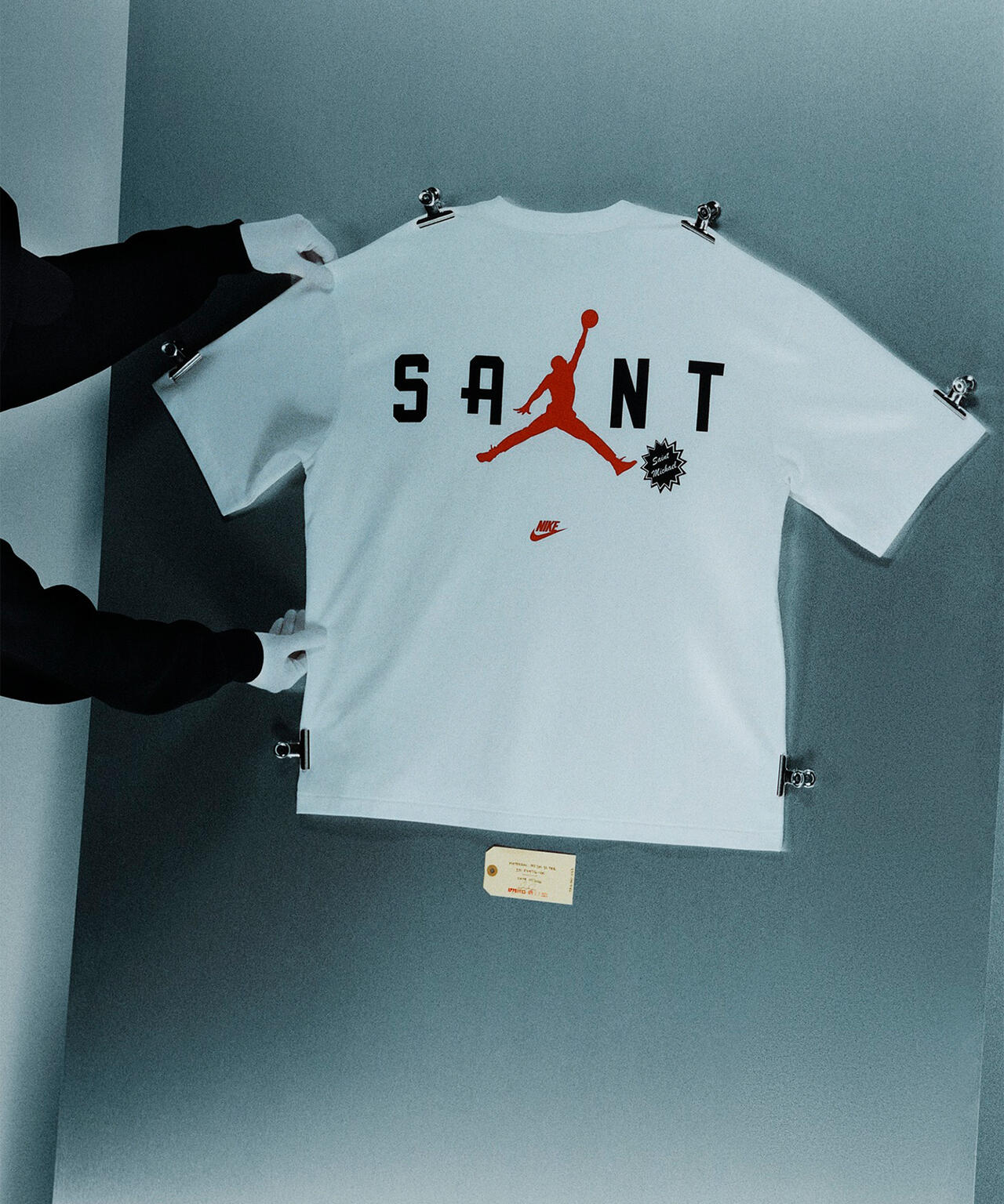 SAINT MICHAEL×JORDAN BRAND/MJ SM SS TEE/WHITE | ROYAL FLASH