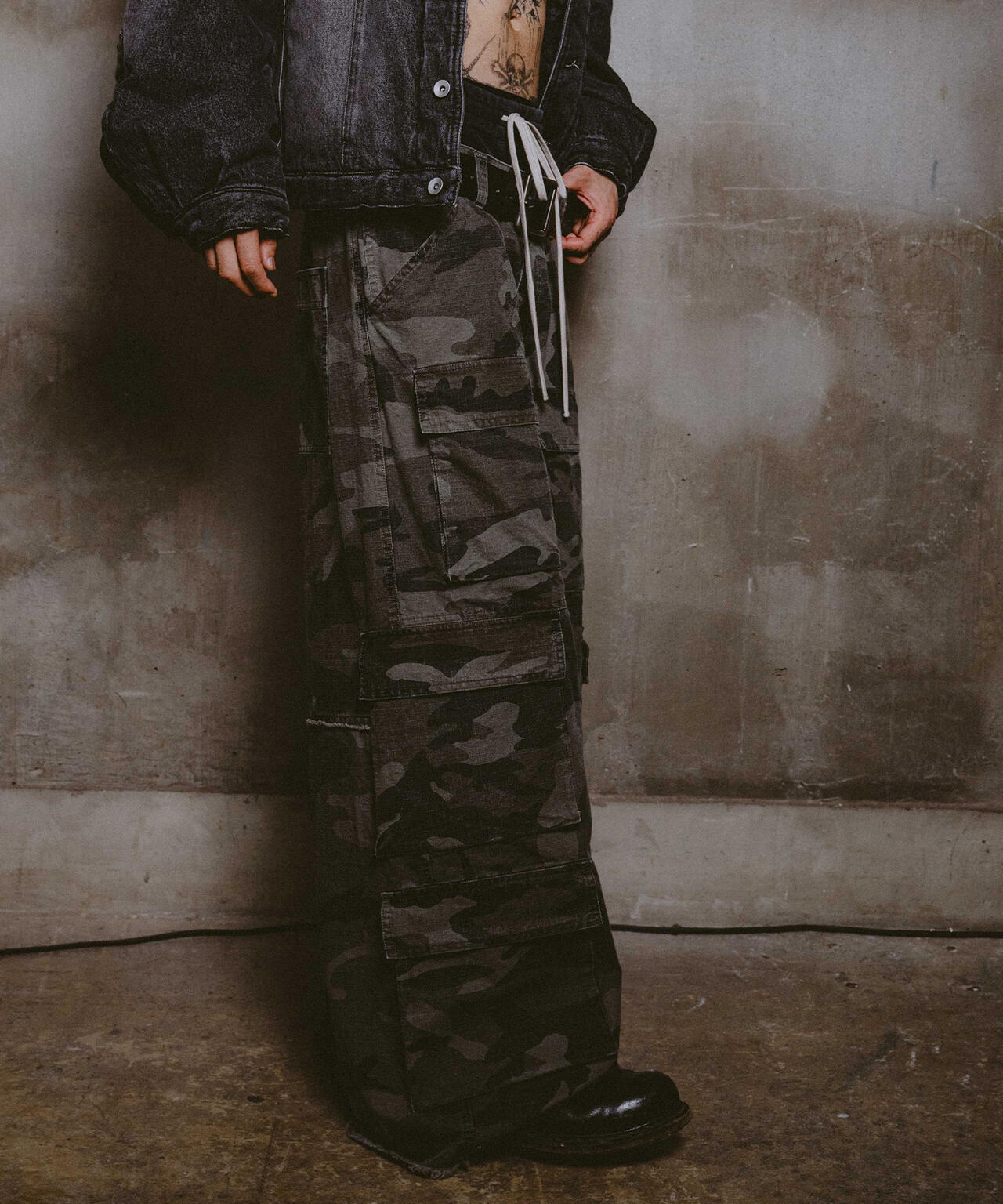 FR(13)NDS/フレンズ/DOUBLE WAIST CARGO PANTS | ROYAL FLASH