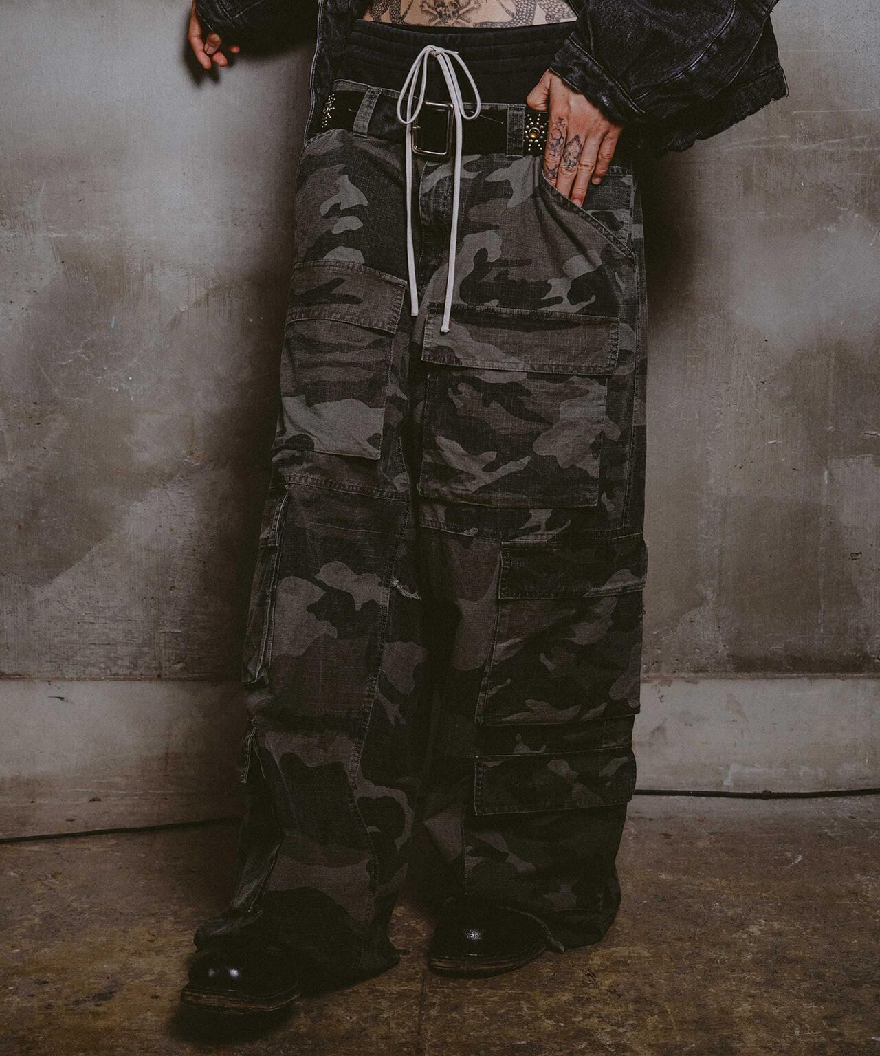 FR(13)NDS/フレンズ/DOUBLE WAIST CARGO PANTS | ROYAL FLASH