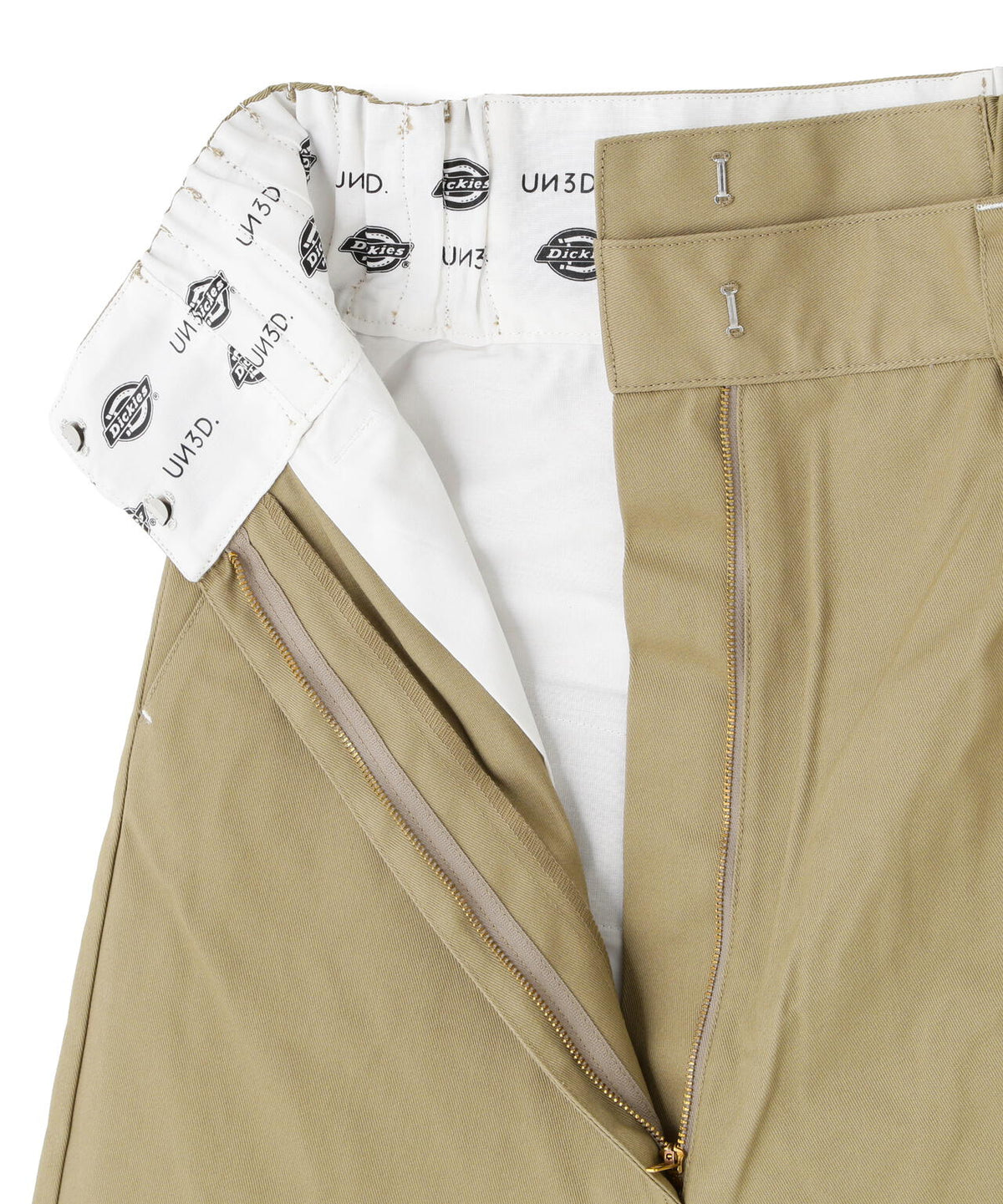 UN3D./アンスリード/【Dickies】W WAIST WIDE PANTS