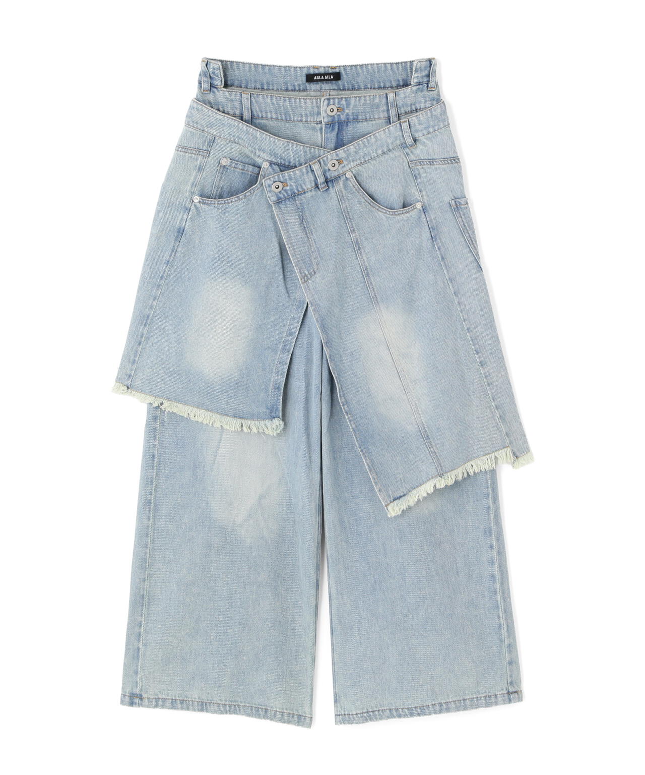 AULA AILA/アウラアイラ/OVERLAP SKIRT LAYERED DESIGN | ROYAL FLASH