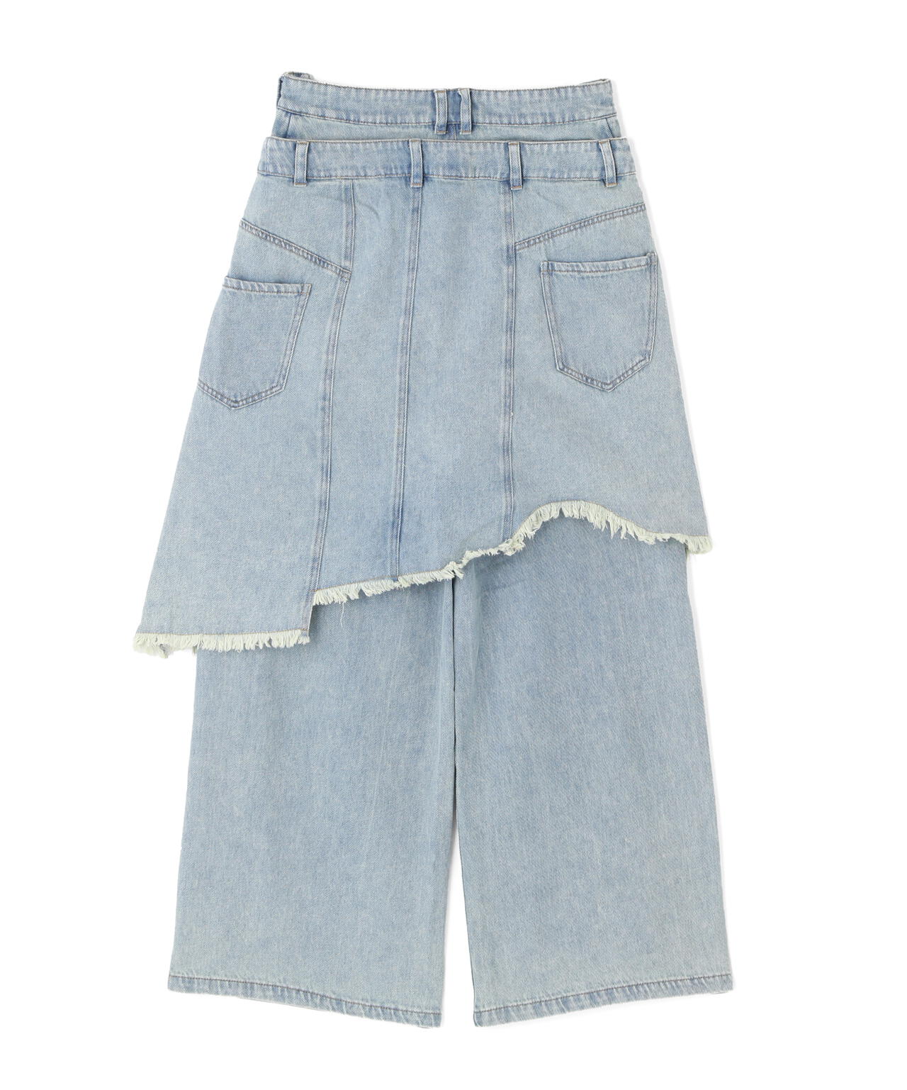 AULA AILA/アウラアイラ/OVERLAP SKIRT LAYERED DESIGN | ROYAL FLASH
