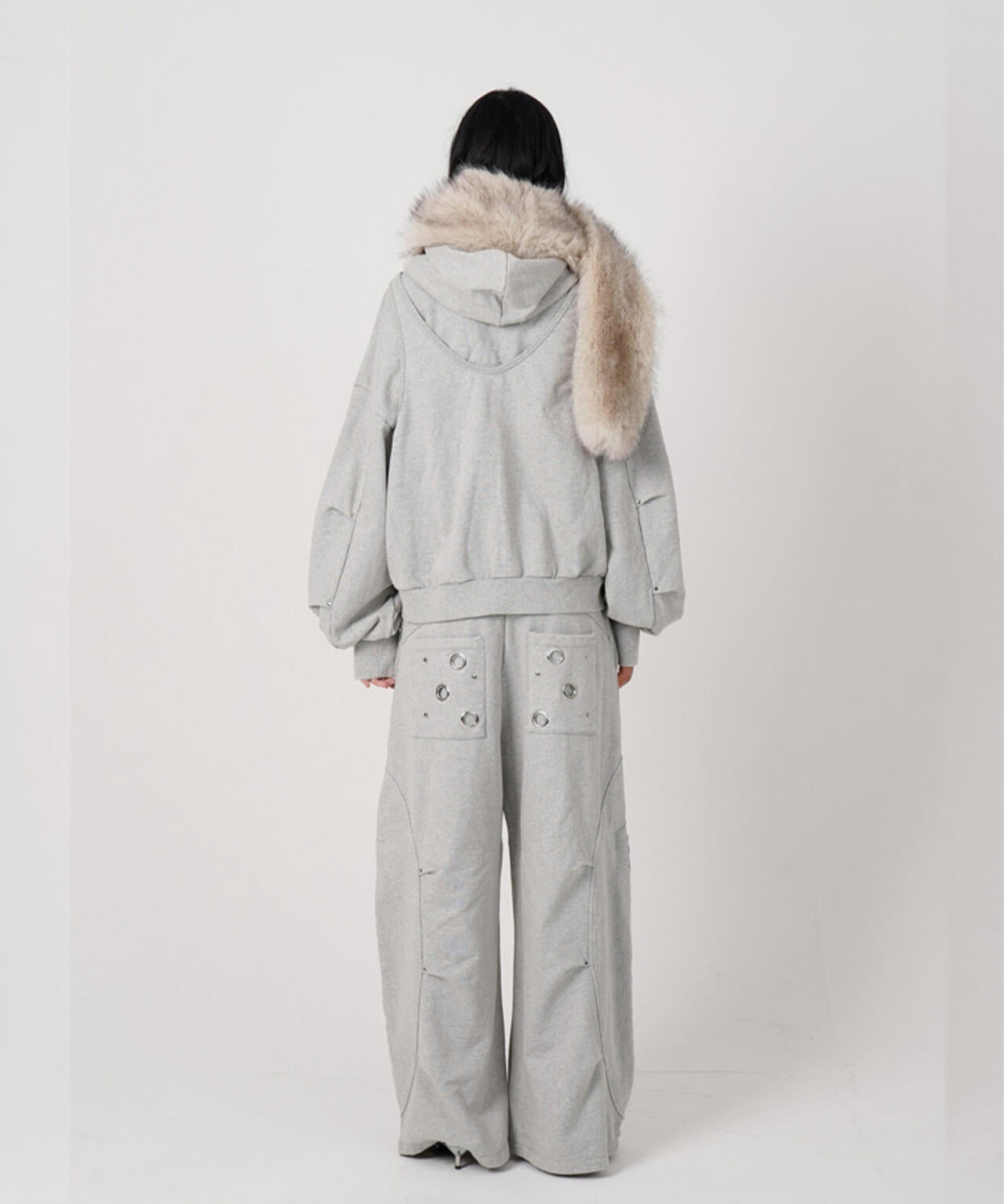 MITSUKI/ミツキ/EYELET TUCK SWEAT PANTS | ROYAL FLASH（ロイヤル