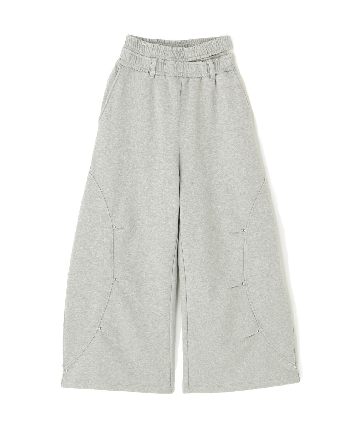 MITSUKI/ミツキ/EYELET TUCK SWEAT PANTS