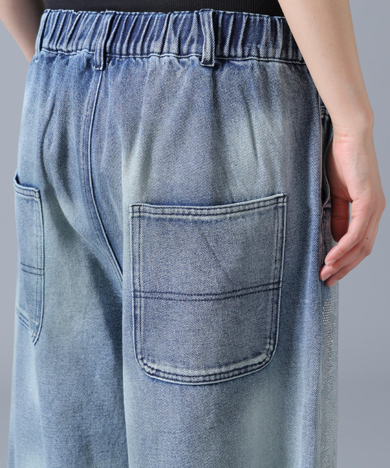 FR(13)NDS/フレンズ/LINE STONE DENIM SHORTS | ROYAL FLASH（ロイヤル