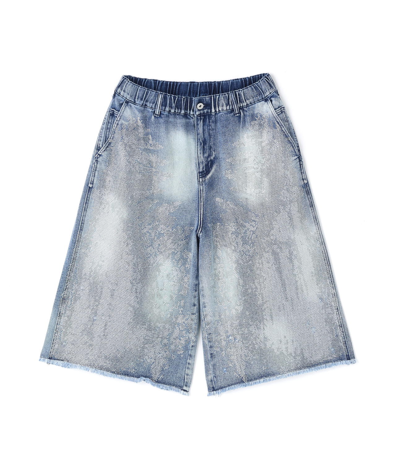FR(13)NDS/フレンズ/LINE STONE DENIM SHORTS | ROYAL FLASH（ロイヤル