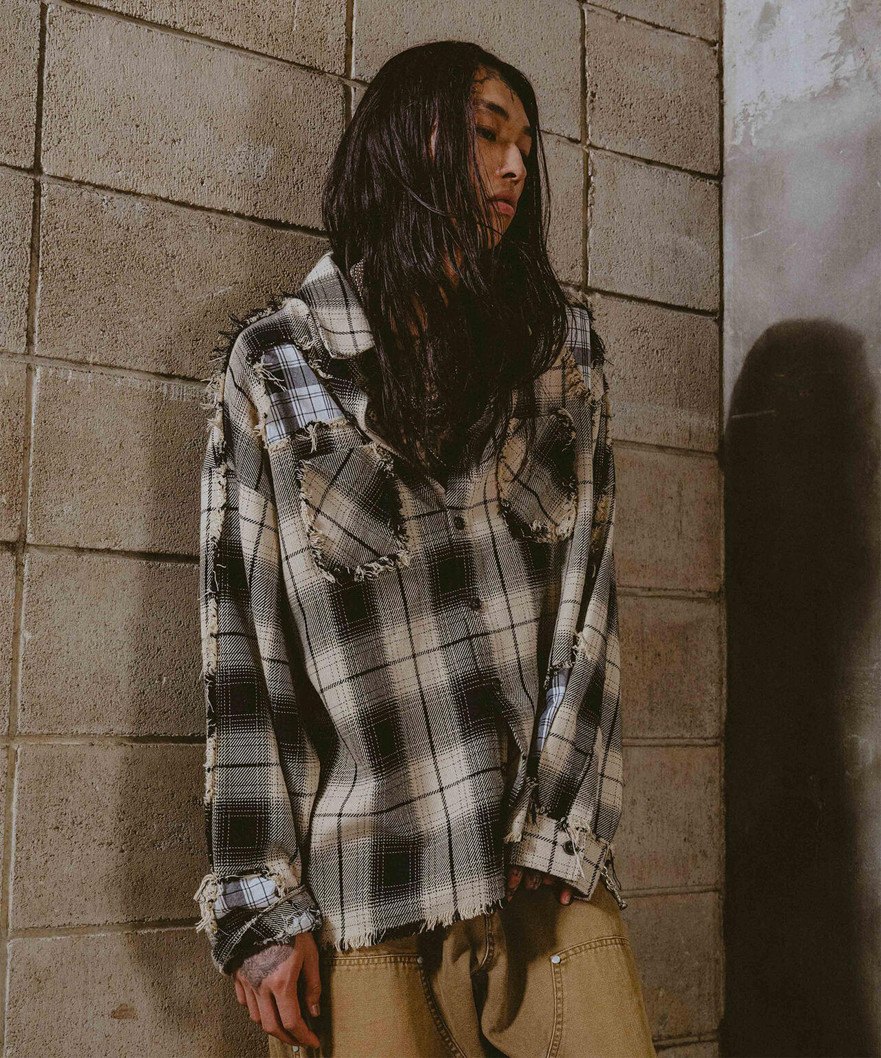 FR(13)NDS/フレンズ/DAMAGE LAYER SHIRT | ROYAL FLASH（ロイヤル