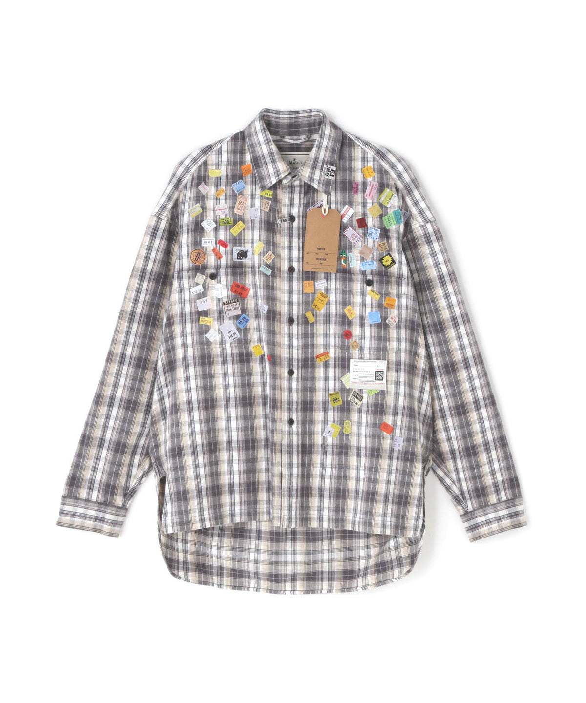 Maison MIHARAYASUHIRO/メゾン ミハラヤスヒロ/別注CHECK L/S SHIRTS