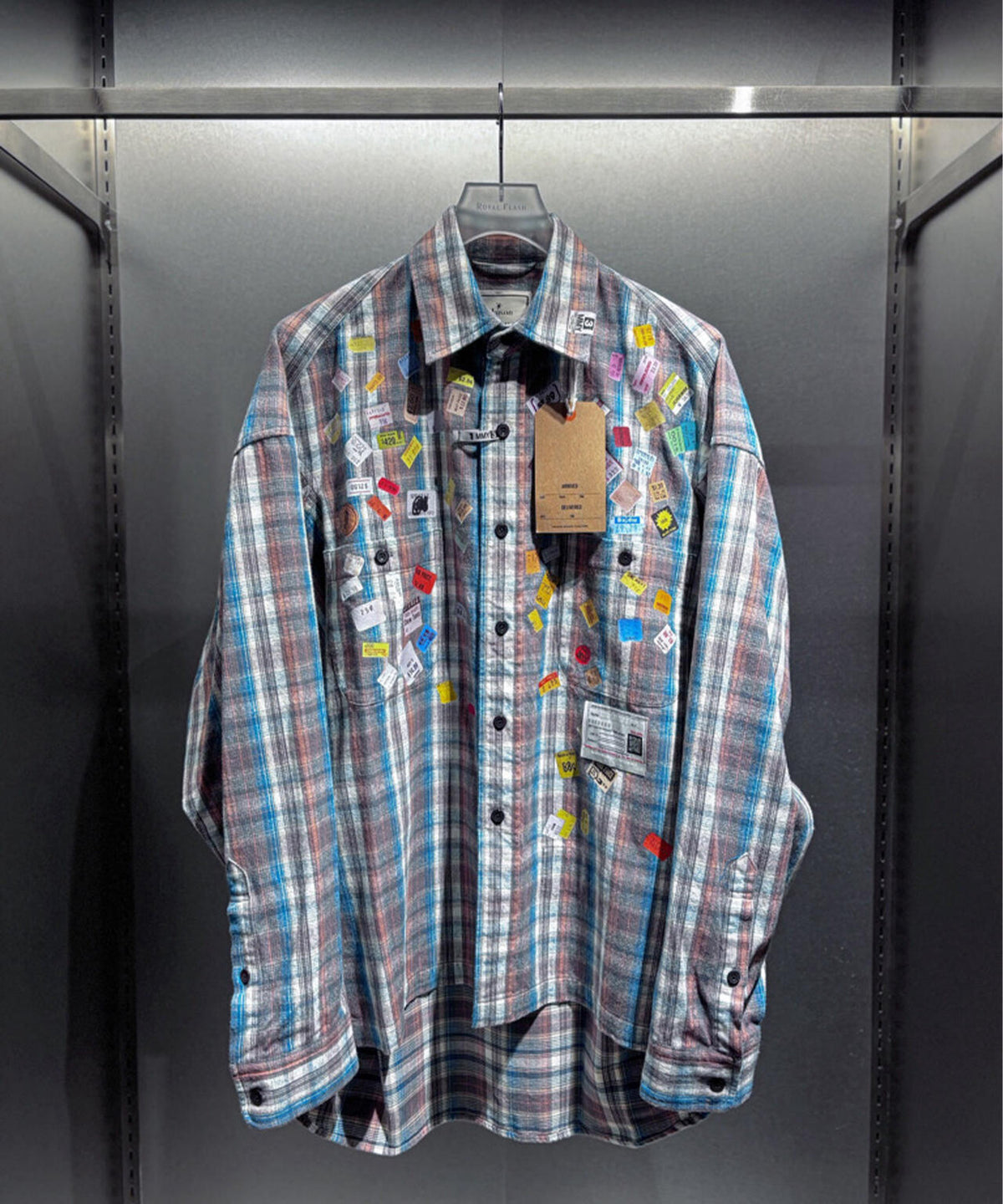 Maison MIHARAYASUHIRO/メゾン ミハラヤスヒロ/別注CHECK L/S SHIRTS