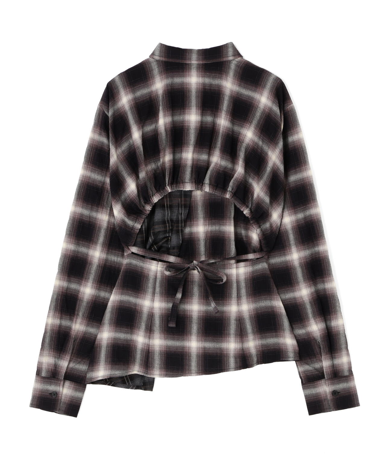 MITSUKI/ミツキ/ASYMMETRY PATTERN SHIRT
