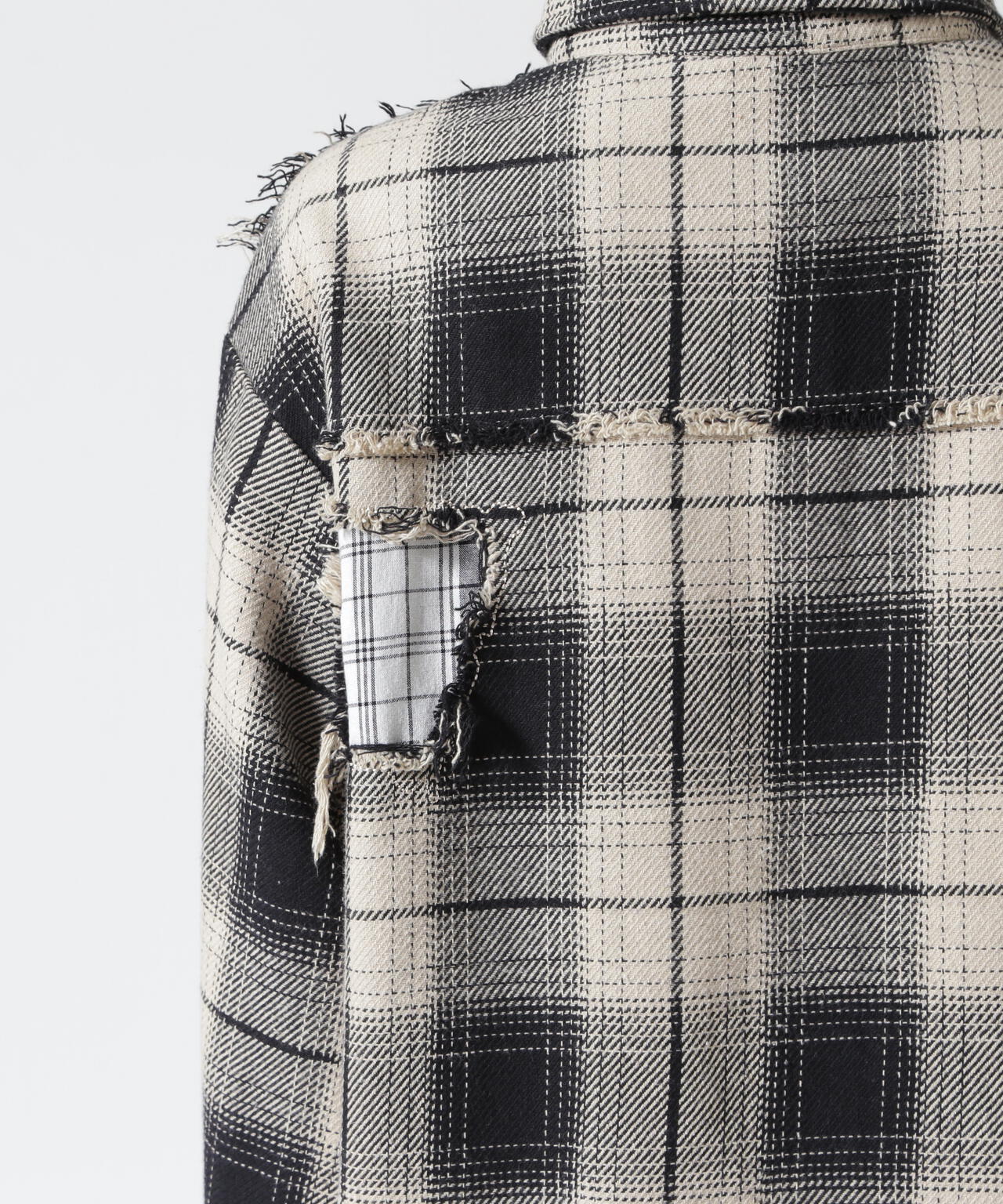 FR(13)NDS/フレンズ/WOMEN DAMAGE CHECK SHIRT | ROYAL FLASH