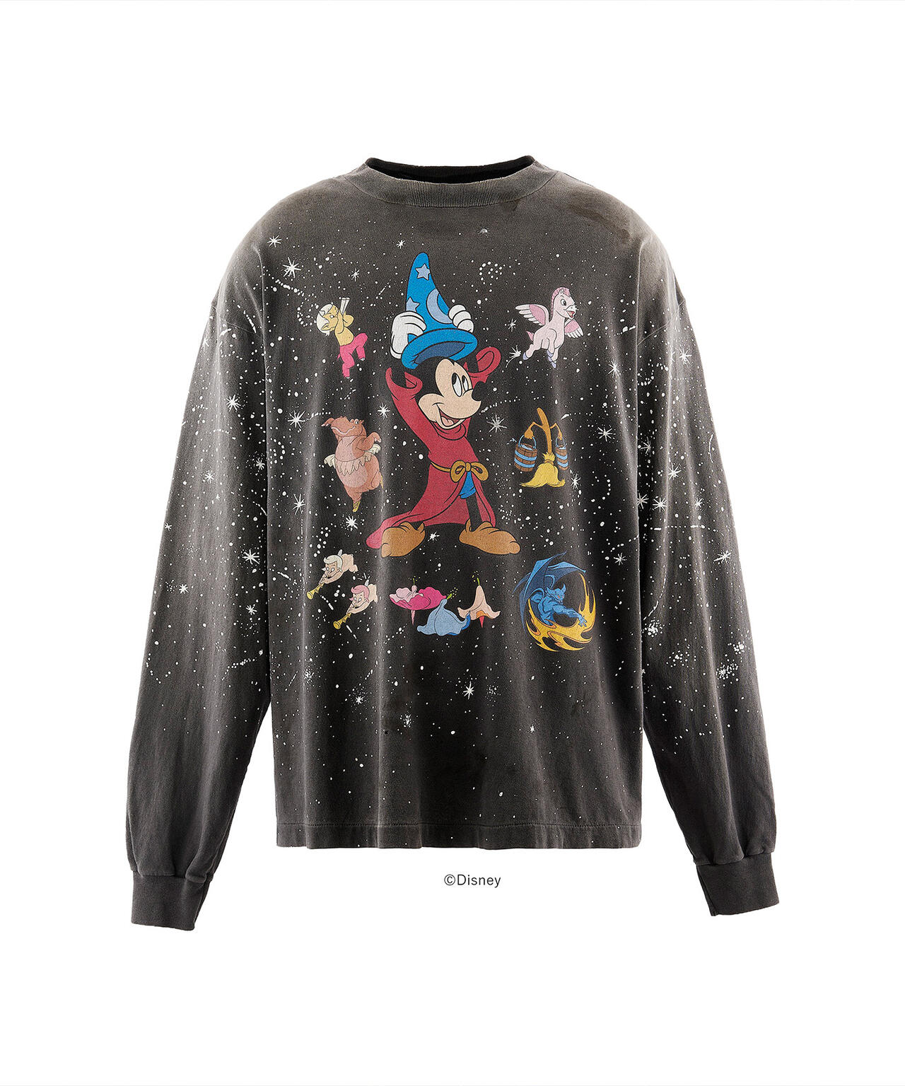 アリス九號. 公式ツアーTシャツ MIDNIGHT GALAXY 黒 メンズ SAINT MICHAEL/セントマイケル/DSNY_LS T-SHIRT/FANTASIA/BLACK