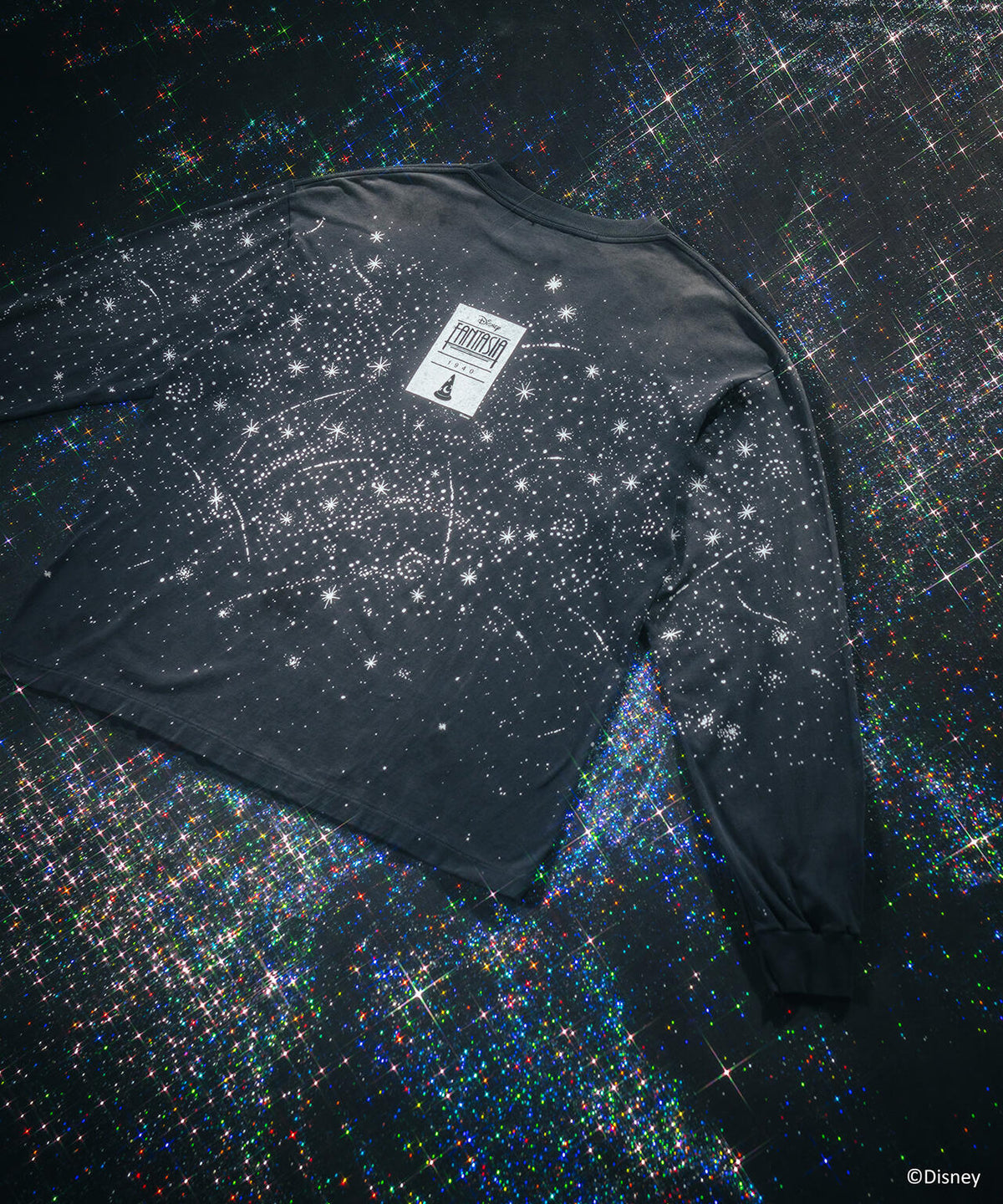 SAINT MICHAEL/セントマイケル/DSNY_LS T-SHIRT/FANTASIA/BLACK