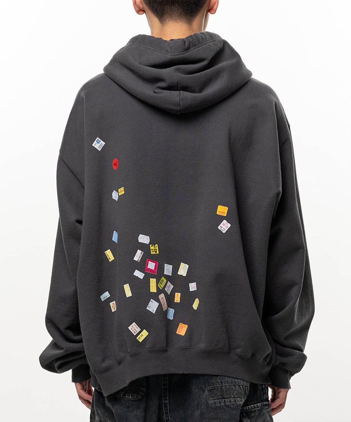 Maison MIHARAYASUHIRO/メゾン ミハラヤスヒロ/PRICE STICKER SWEAT HOODIE