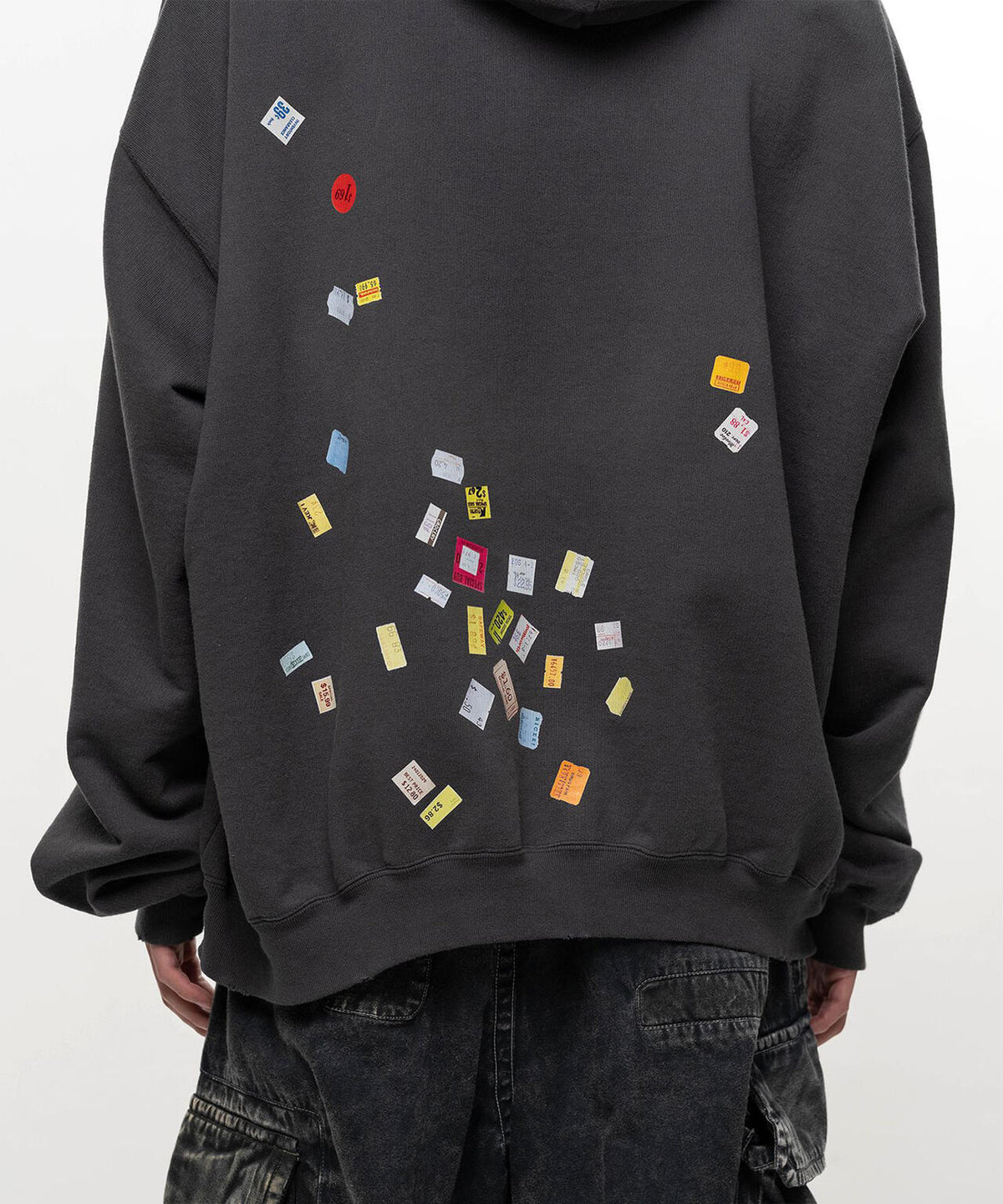 Maison MIHARAYASUHIRO/メゾン ミハラヤスヒロ/PRICE STICKER SWEAT HOODIE