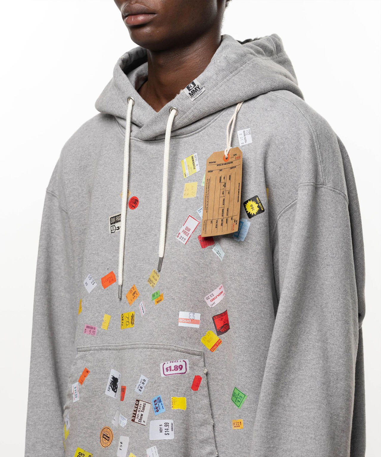 Maison MIHARAYASUHIRO/メゾン ミハラヤスヒロ/PRICE STICKER SWEAT
