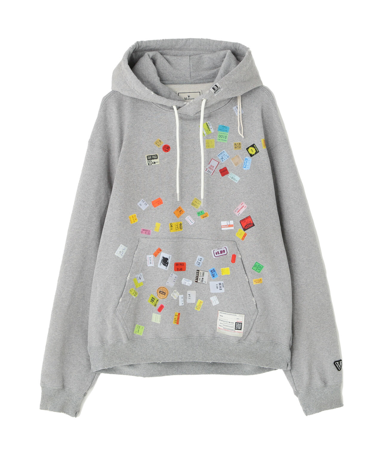 Maison MIHARAYASUHIRO/メゾン ミハラヤスヒロ/PRICE STICKER SWEAT
