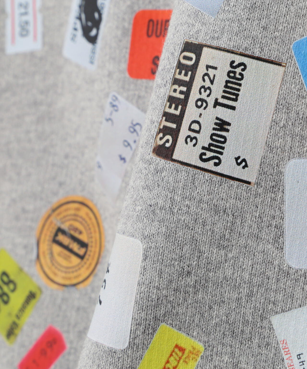 Maison MIHARAYASUHIRO/メゾン ミハラヤスヒロ/PRICE STICKER SWEAT HOODIE