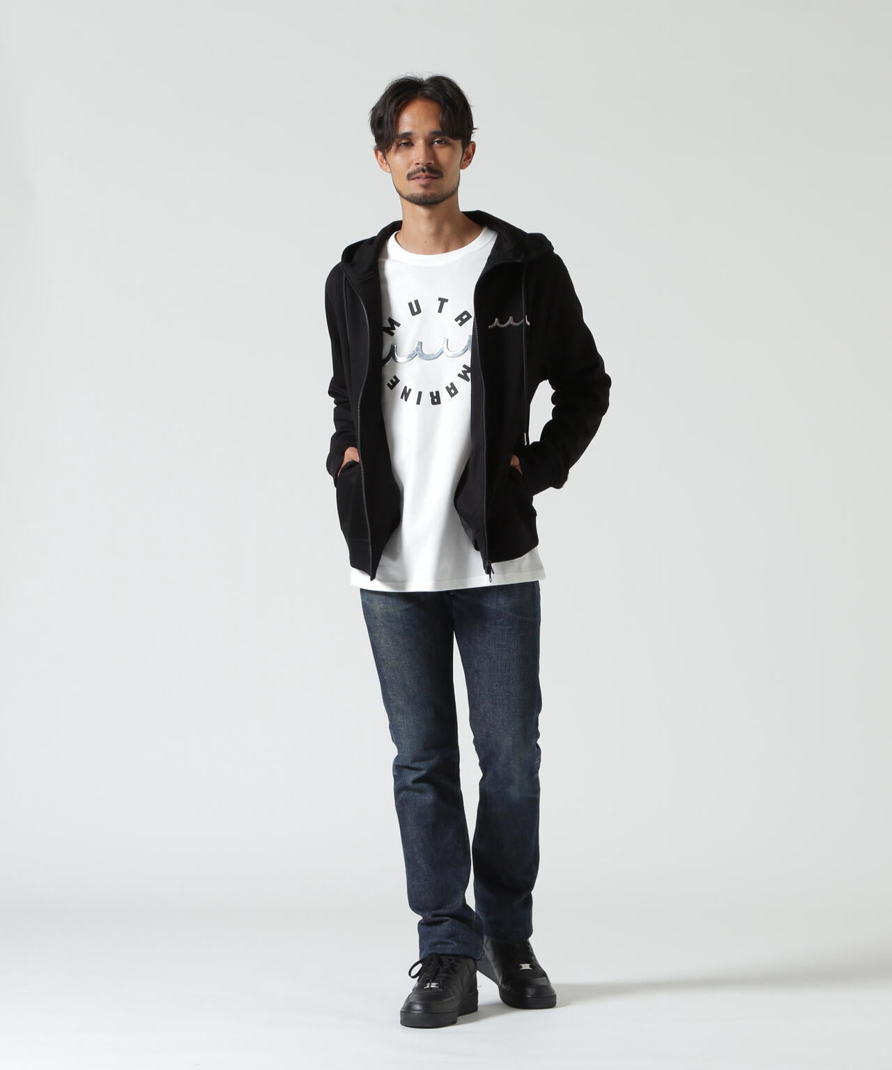 muta MARINE/ムータ マリン/Set-up Hoodie Back Metal | ROYAL FLASH