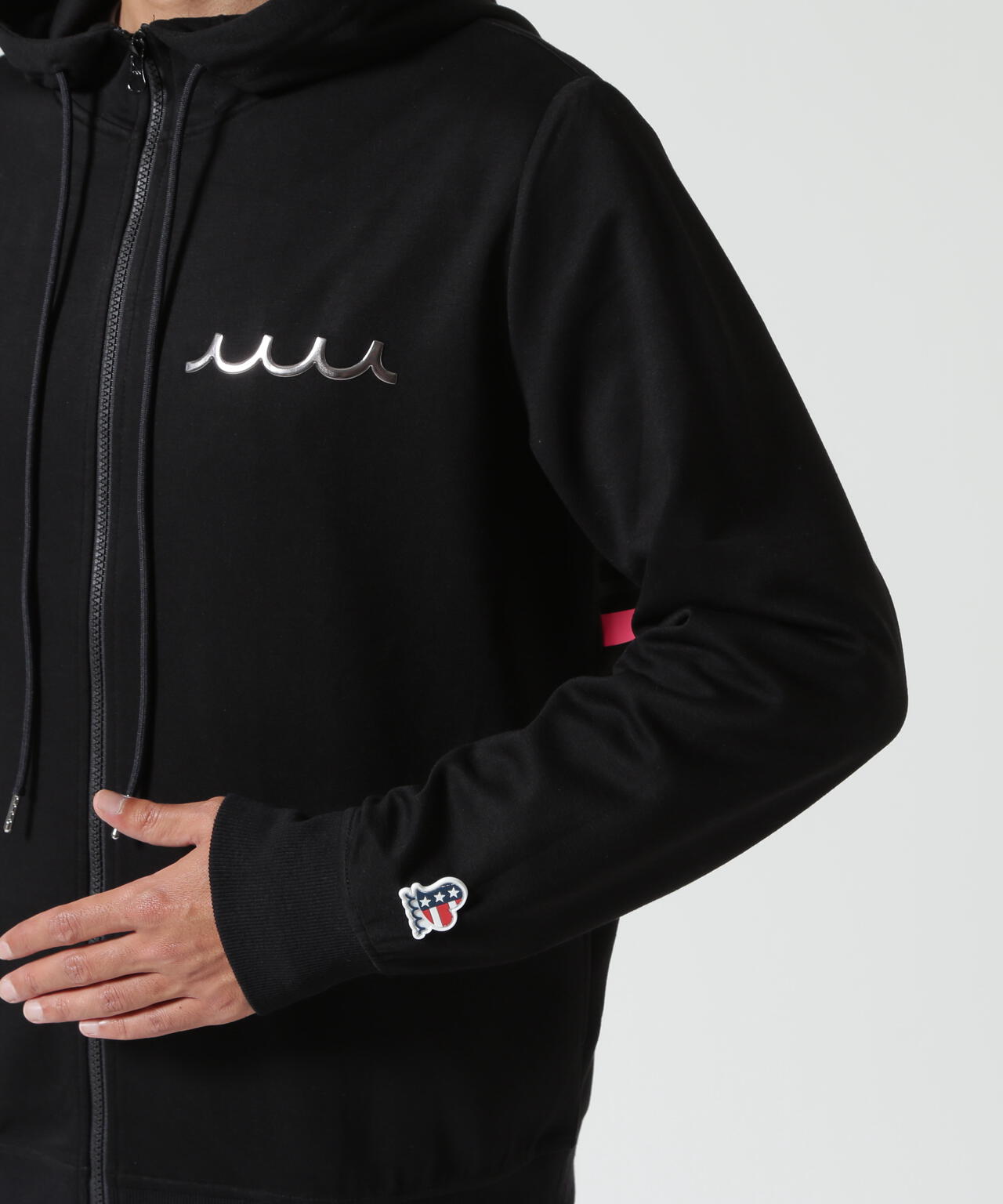 muta MARINE/ムータ マリン/Set-up Hoodie Back Metal | ROYAL FLASH