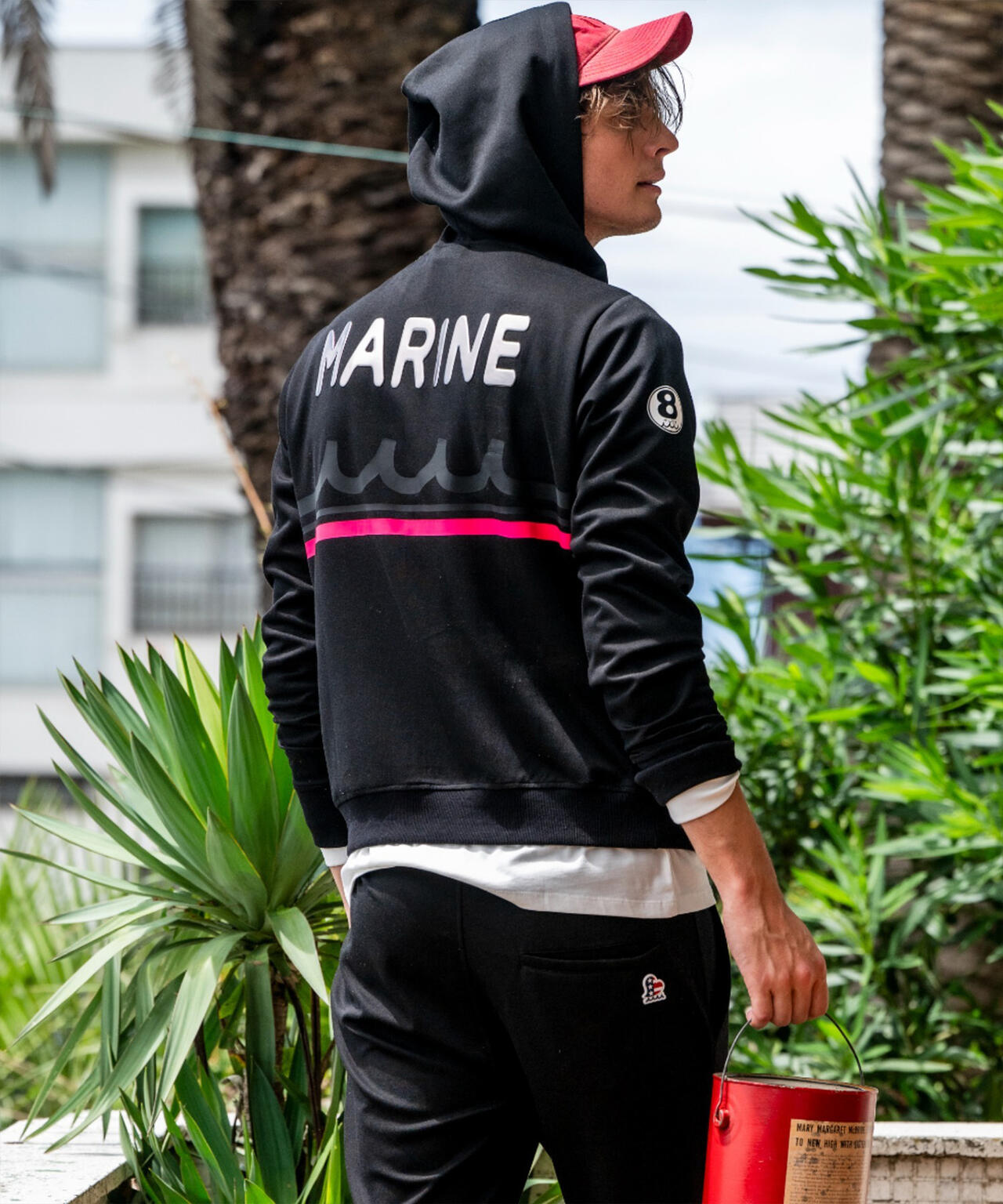 muta MARINE/ムータ マリン/Set-up Hoodie Back Metal | ROYAL FLASH
