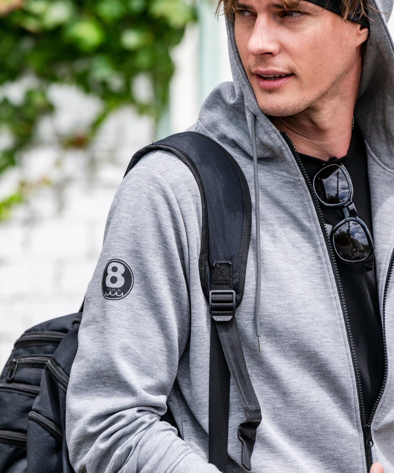 muta MARINE/ムータ マリン/Set-up Hoodie Back Metal